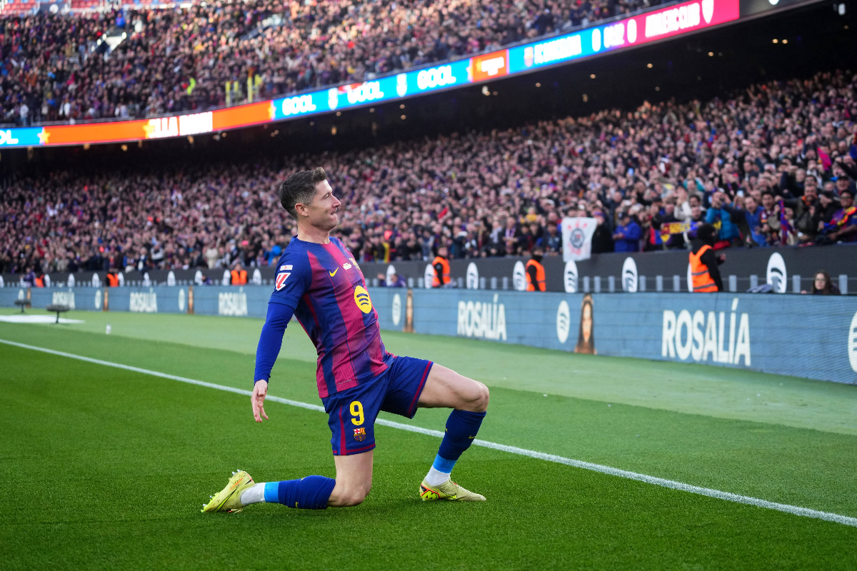 What Robert Lewandowski said about the new Camp Nou after Barcelona made &lsquo;special&rsquo; return