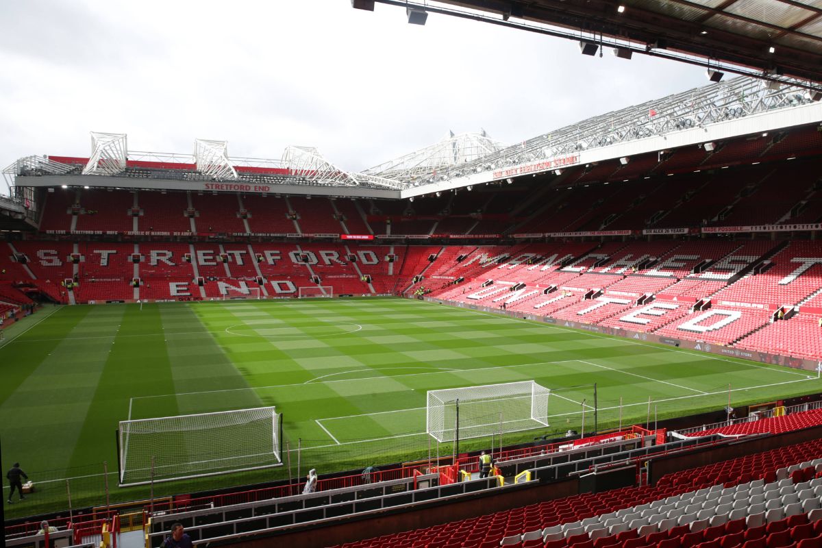 General view of Old Trafford