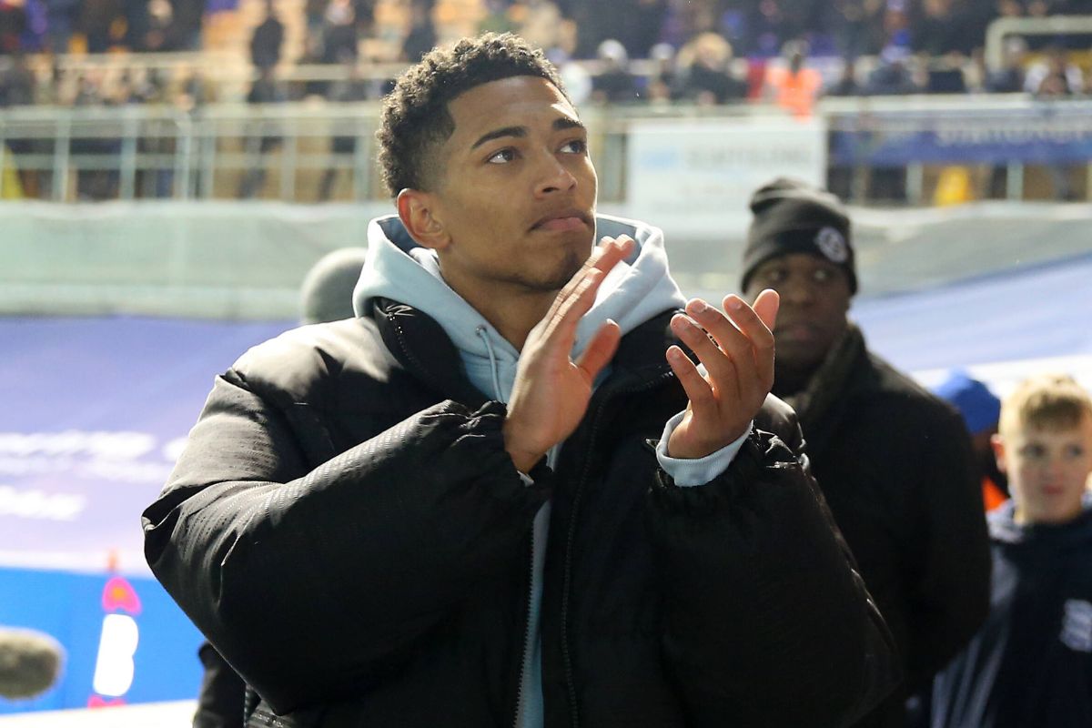 Jude Bellingham sums up how every Birmingham City fan is feeling with two-word verdict on new stadium 1 Jude Bellingham pictured at Birmingham's St Andrew's Stadium.