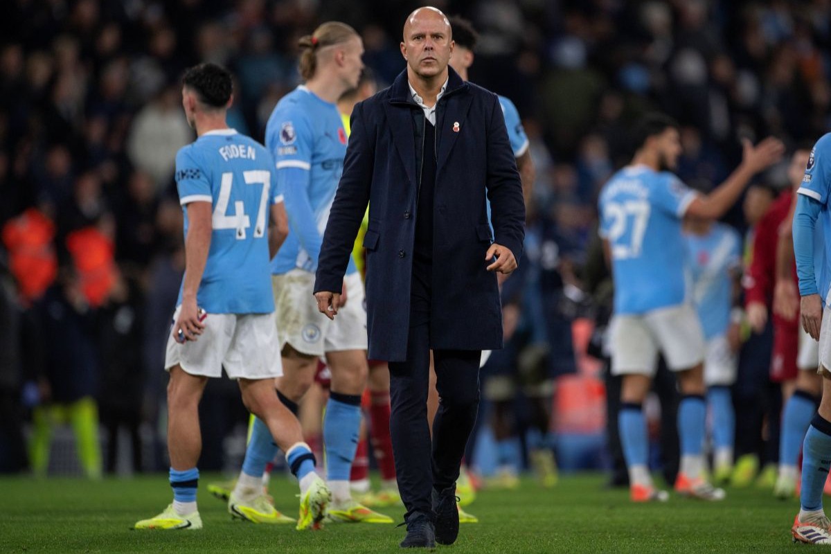 What Man City fans brutally chanted at Arne Slot during 3-0 win over Liverpool at the Etihad Stadium