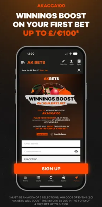 AK Bets winnings boost