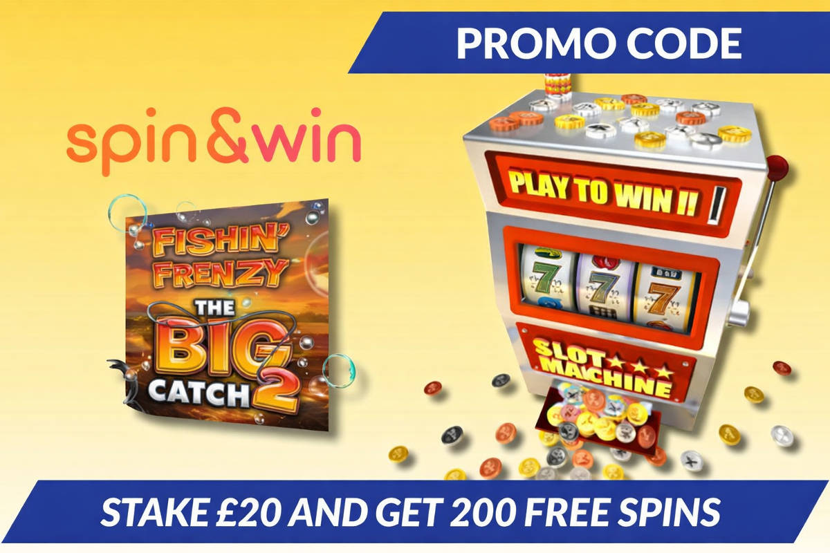 Código de promoção spin and win