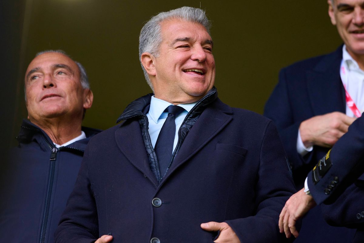 Joan Laporta delivers Camp Nou capacity update as Barcelona president explains concerning leaks in Real Oviedo win