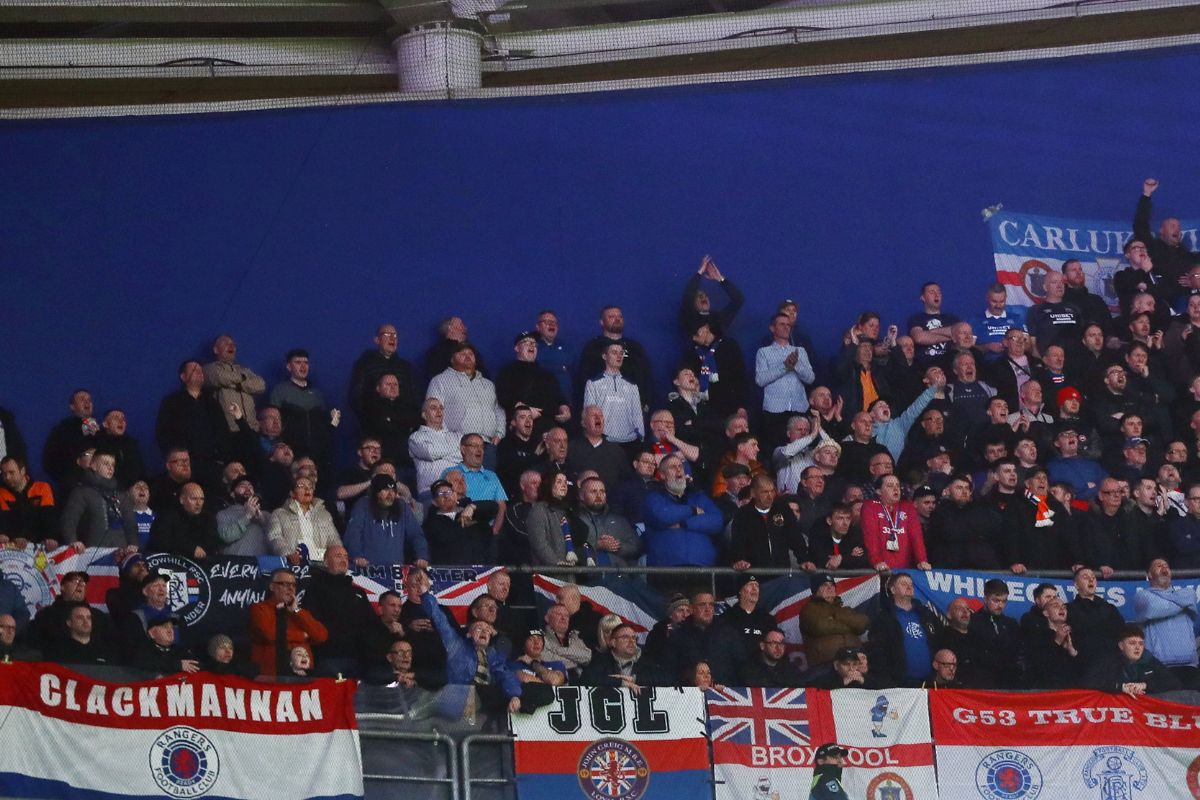 Rangers express "anger and frustration" and promise action over fan treatment at Porto 1 Rangers fans at Estadio do Dragao