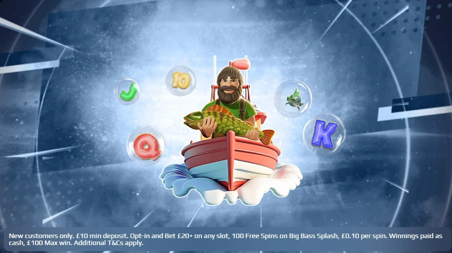 Bet &pound;20 & Get 100 Free Spins