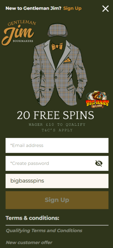 Gentlemana-jim-sign-up-offer-free-spins