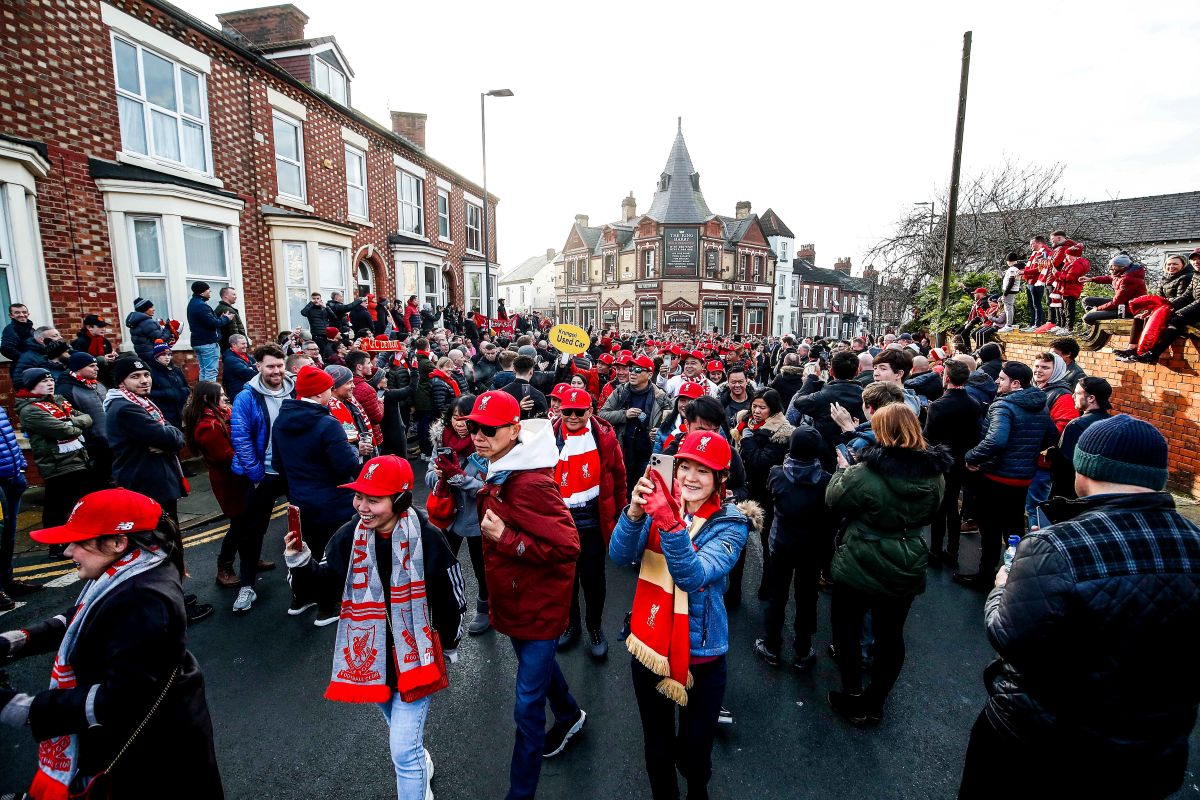 Liverpool fans Icon Sport PA Images