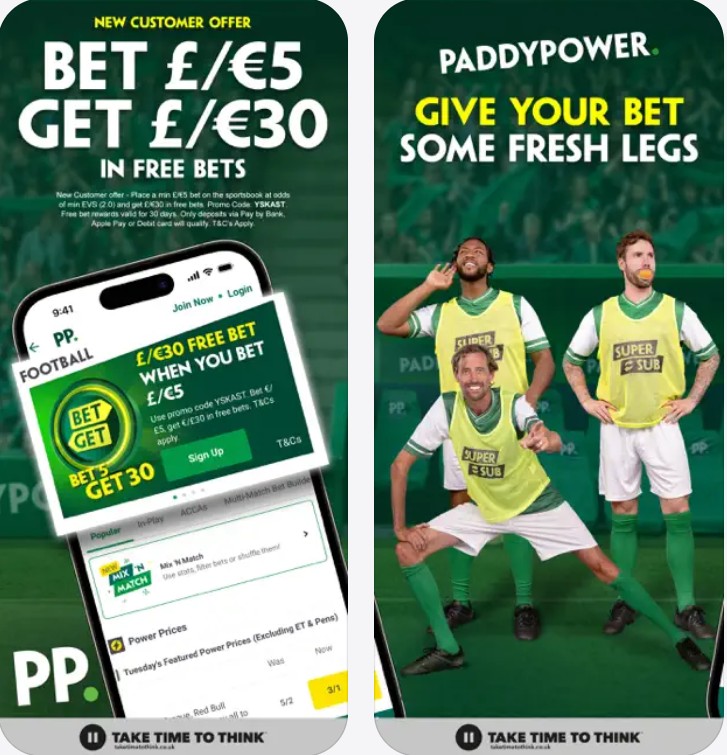 Paddy Power app