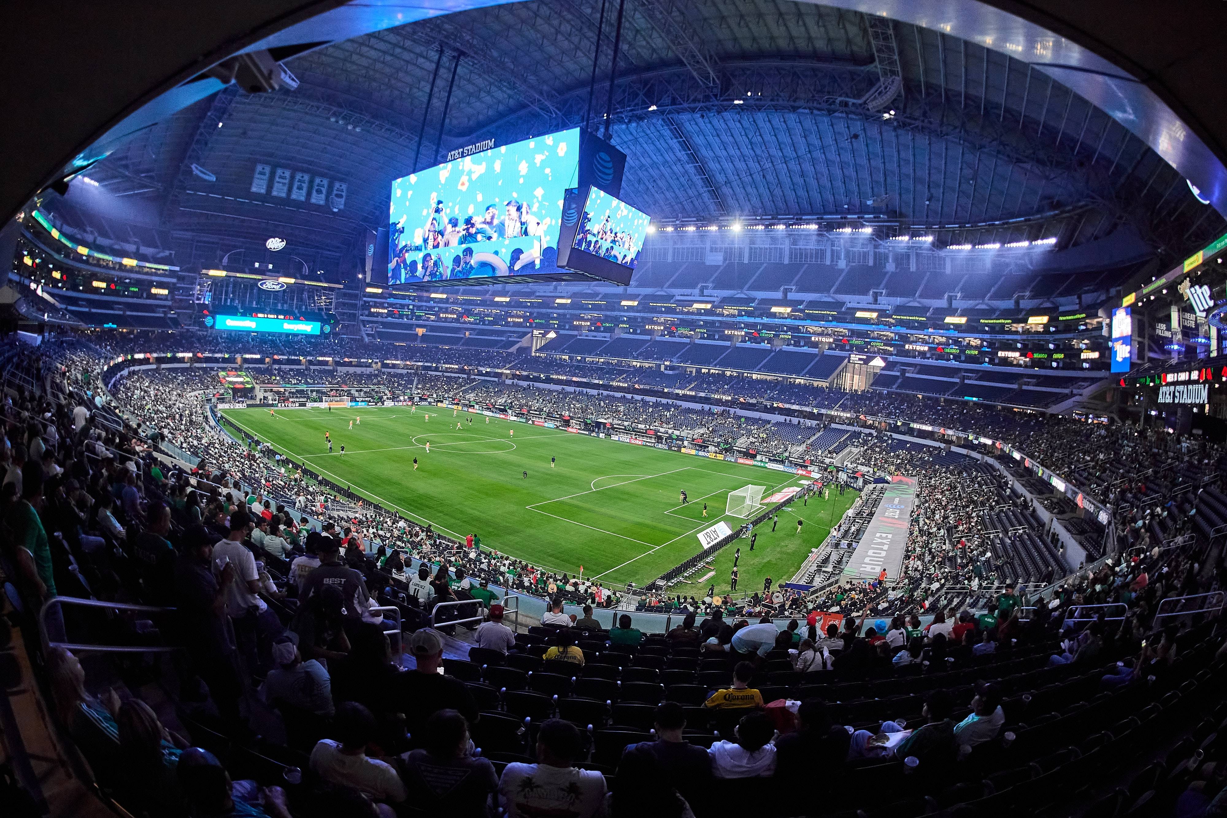 Inside the AT&T Stadium 