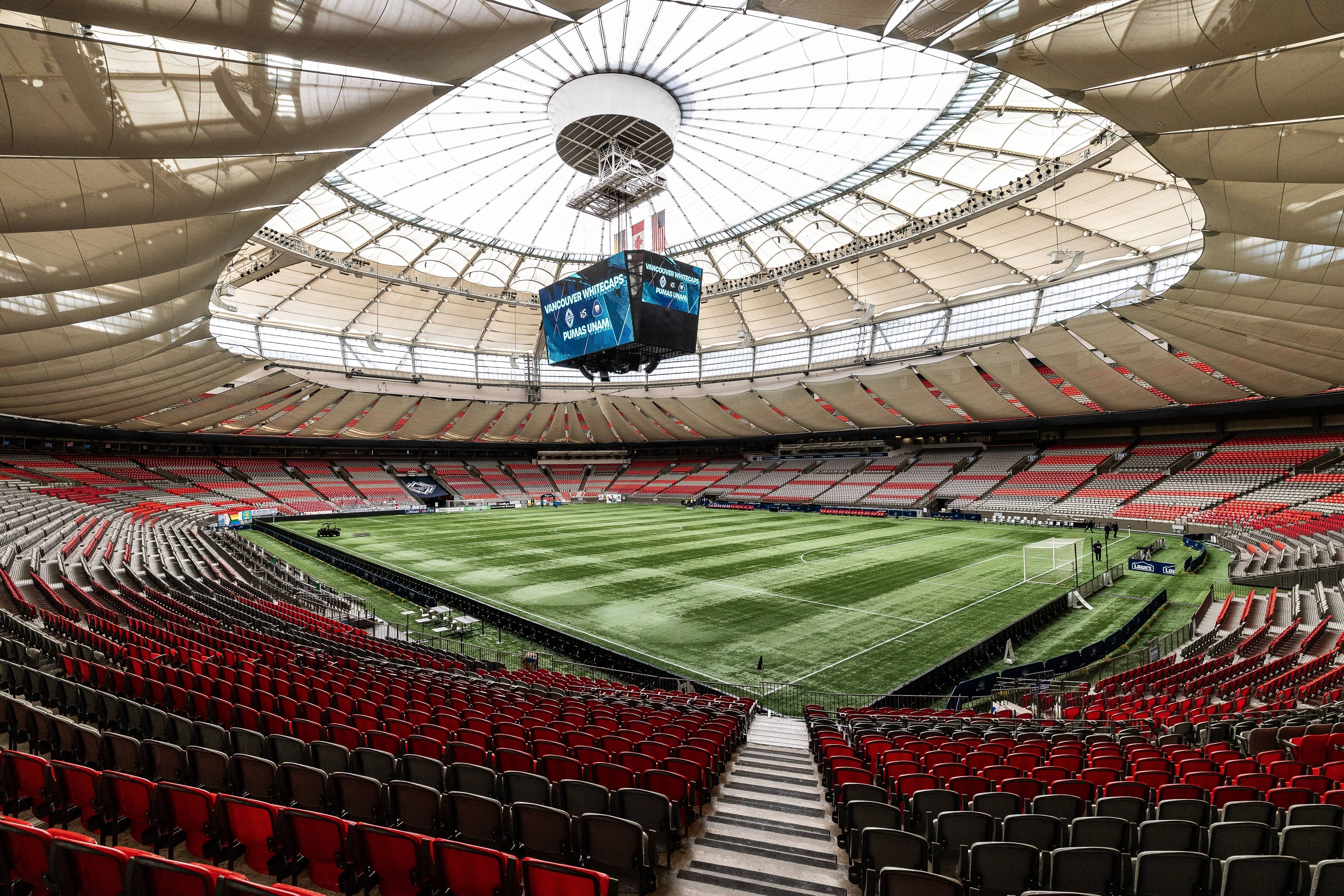 BC Place Stadium in Vancouver 