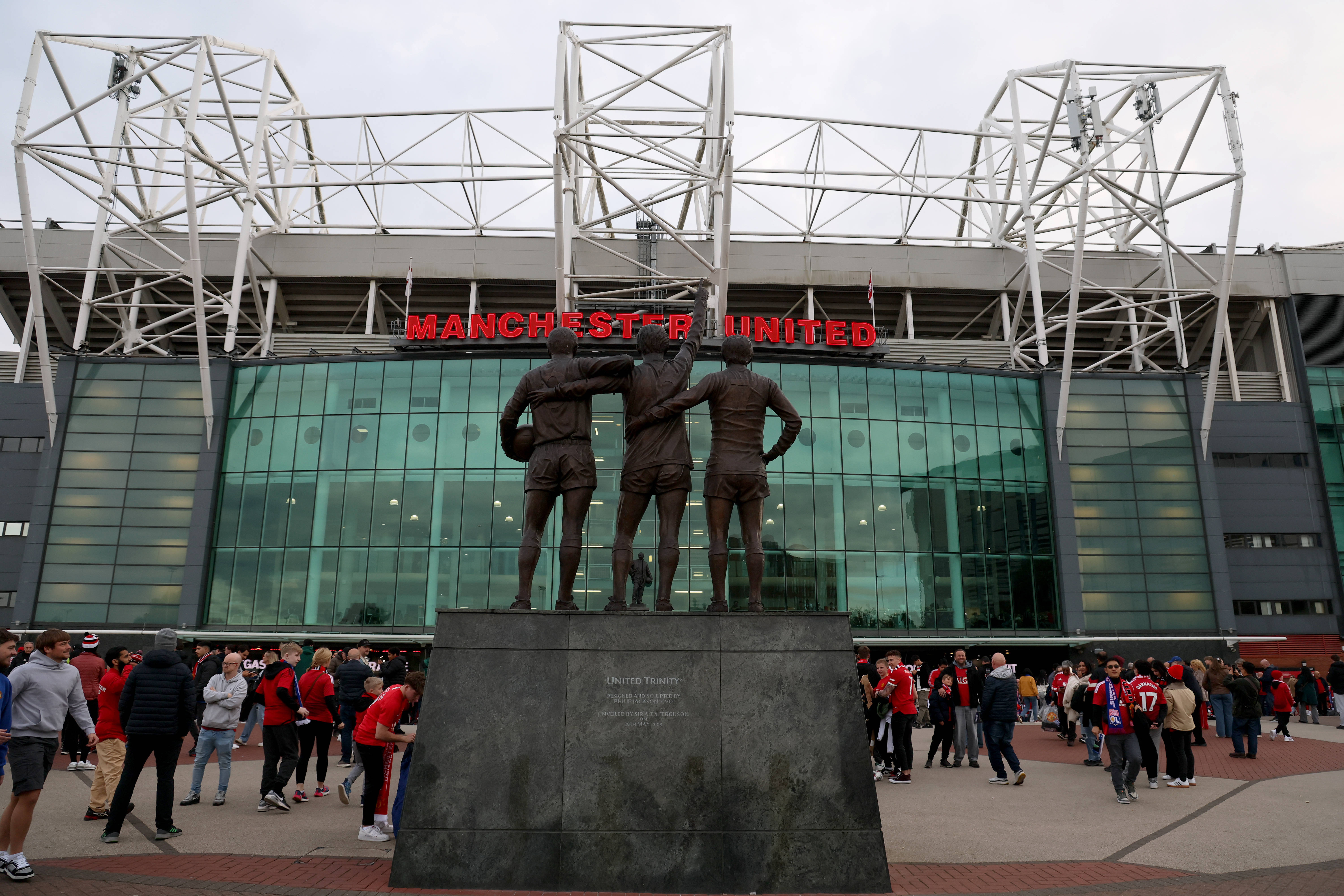 A general view of Old Trafford football stadium 