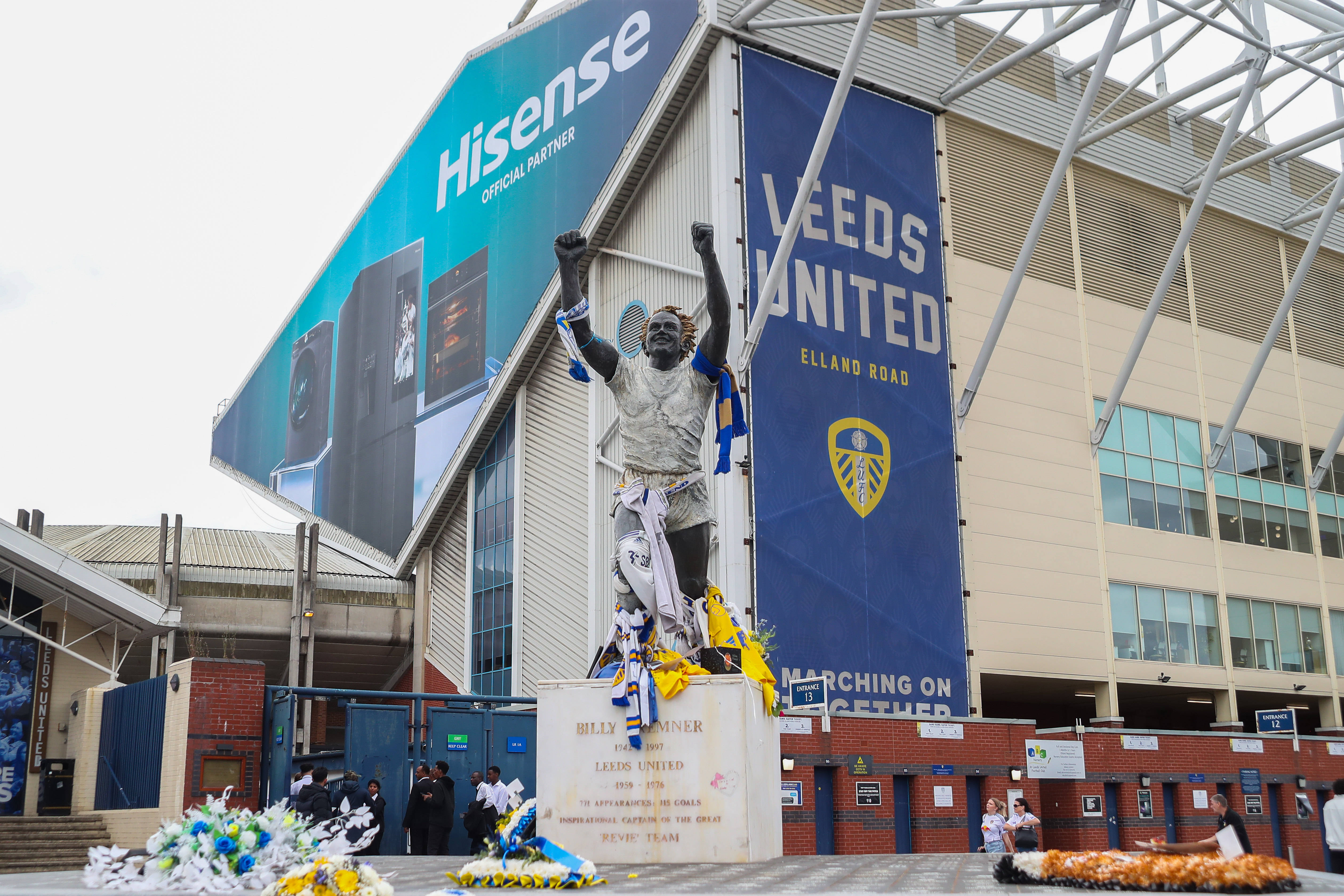 View outside of Elland Road