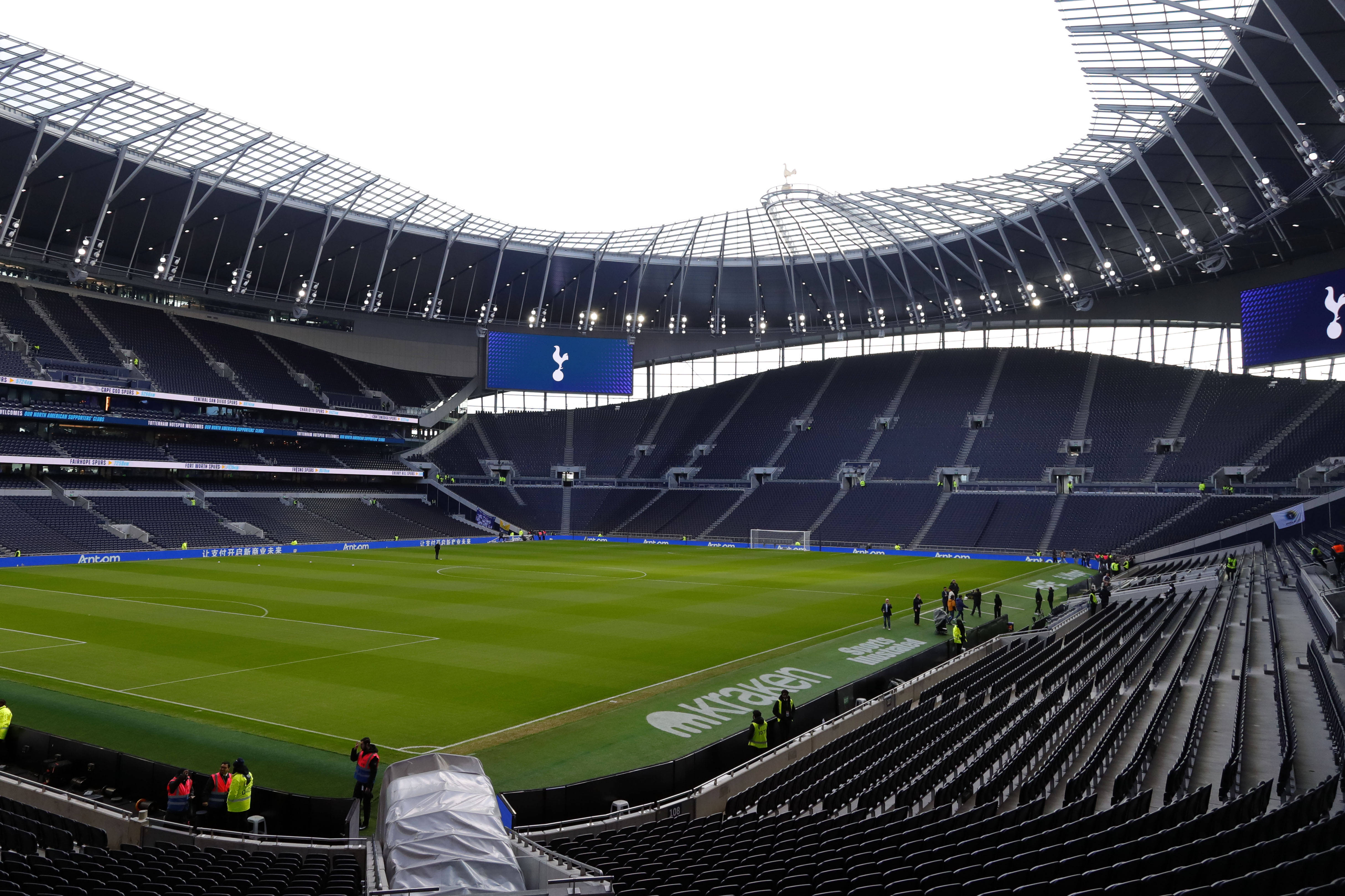 Inside the Tottenham Hotspur Stadium