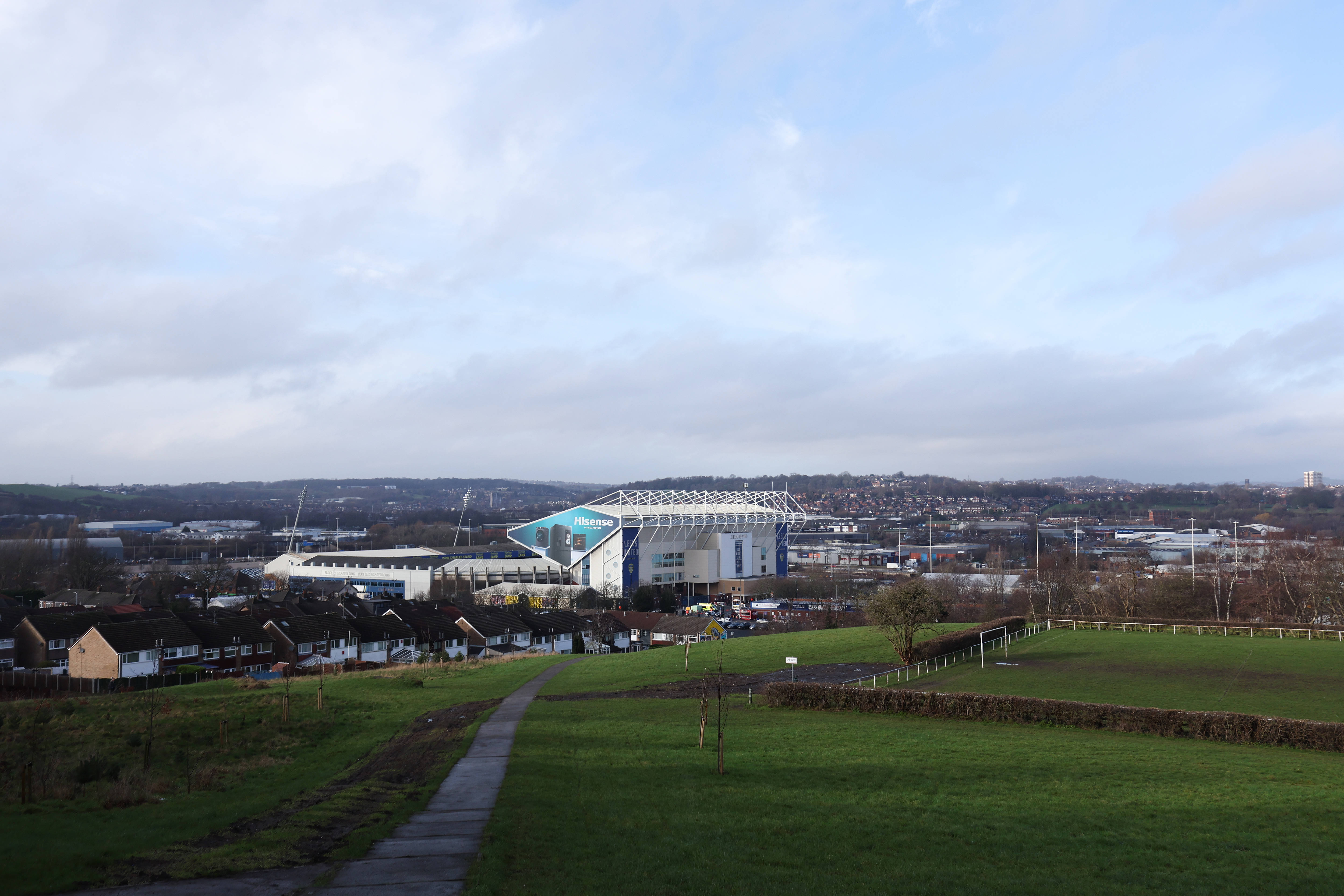 Leeds United fans now learn of 'interesting development' in £200m Elland Road stadium project 1 A view outside Elland Road