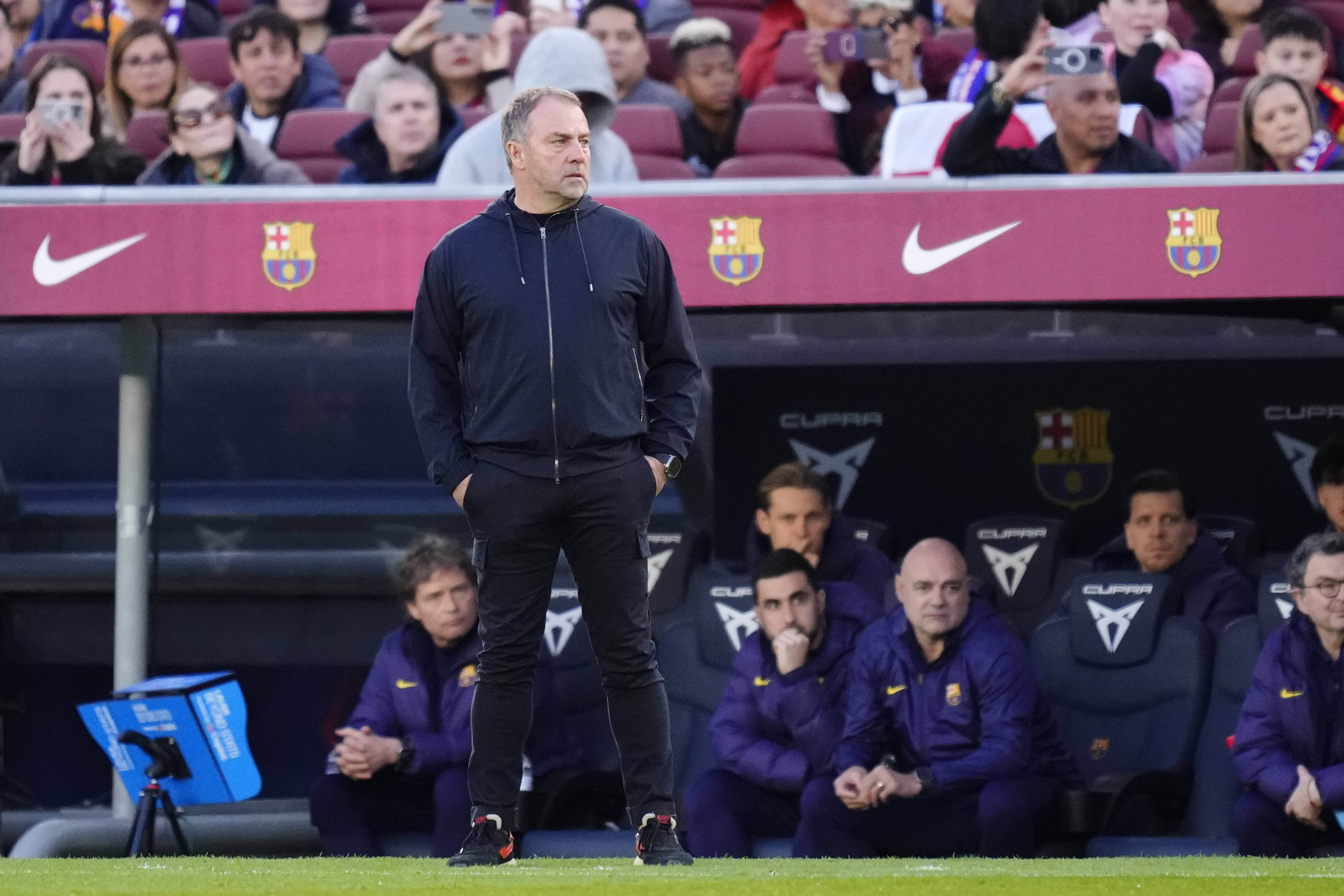 What Barcelona fans sang about Hansi Flick during &lsquo;party atmosphere&rsquo; at Camp Nou in Mallorca win