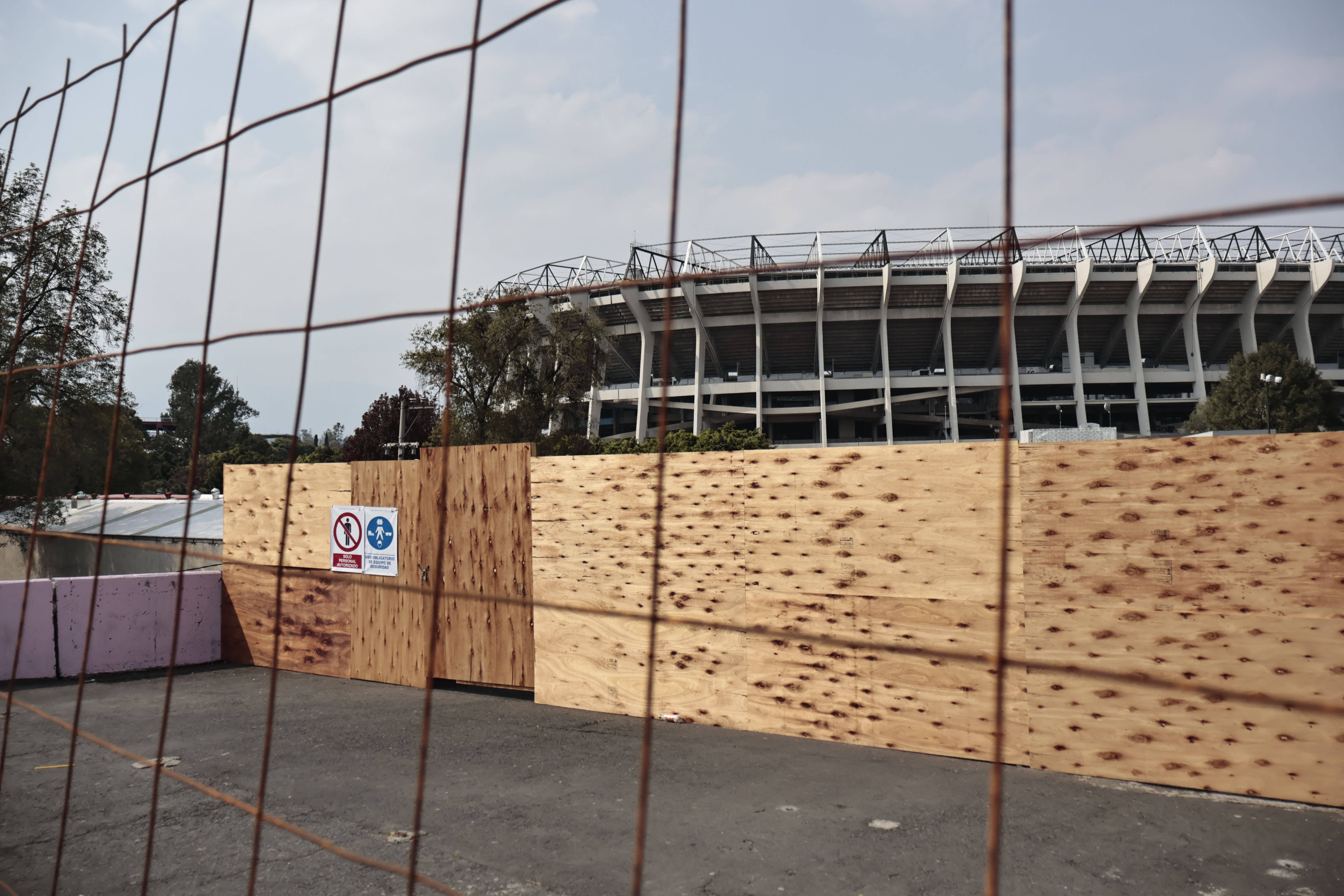 How Estadio Azteca looked seven months before the 2026 FIFA World Cup