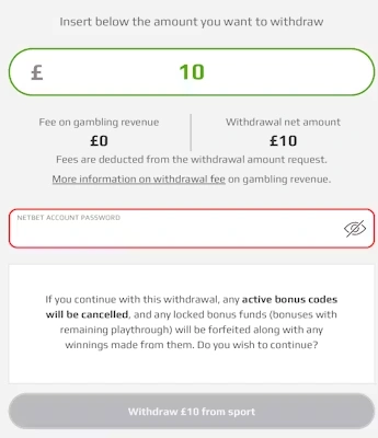 NetBet withdrawal guide | How long do withdrawals take in the UK? 3 netbet withdrawal guide, minimum £10