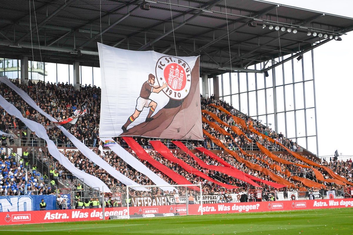 St Pauli tifo on May 17, 2025