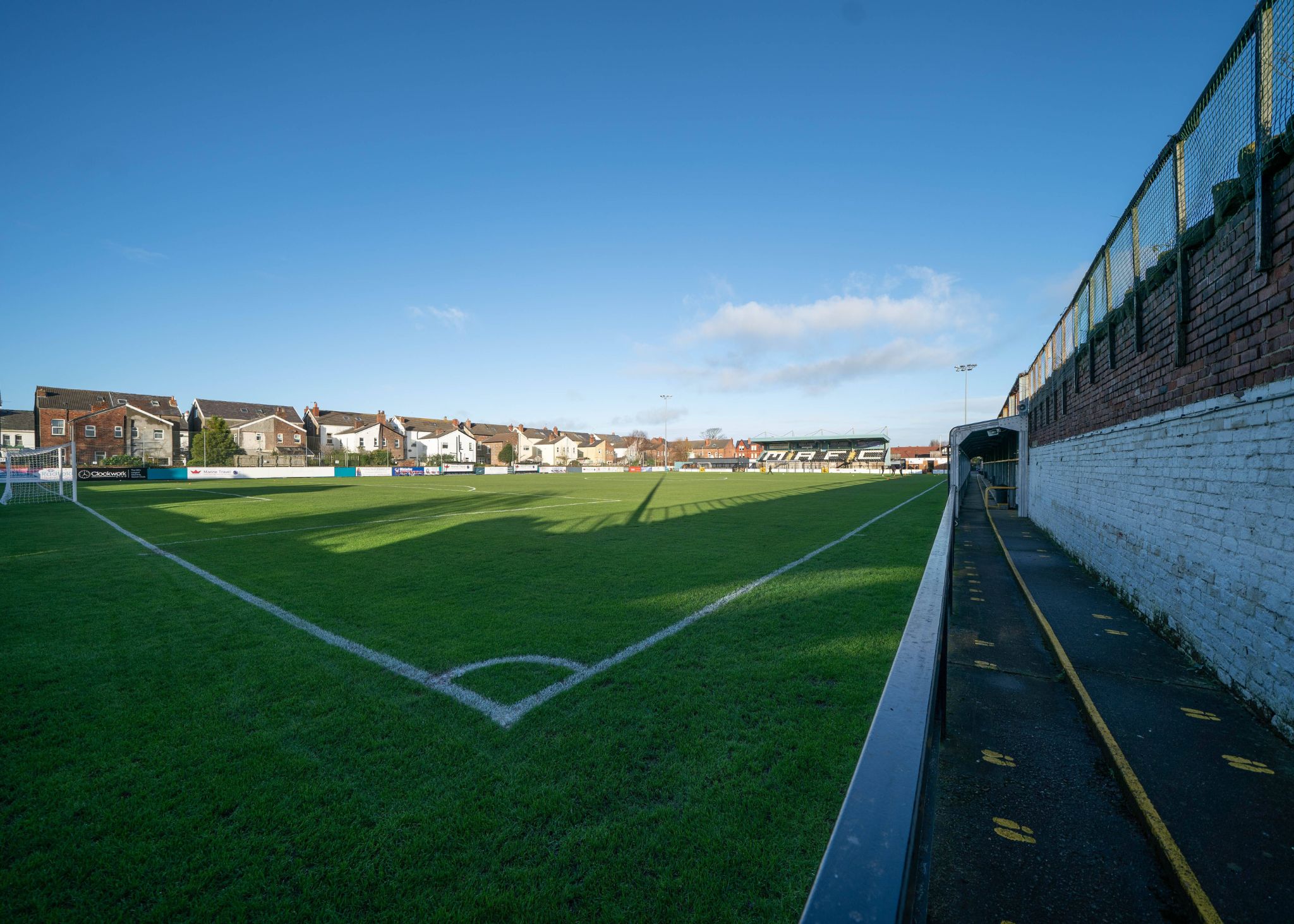 A general view of Rossett Park