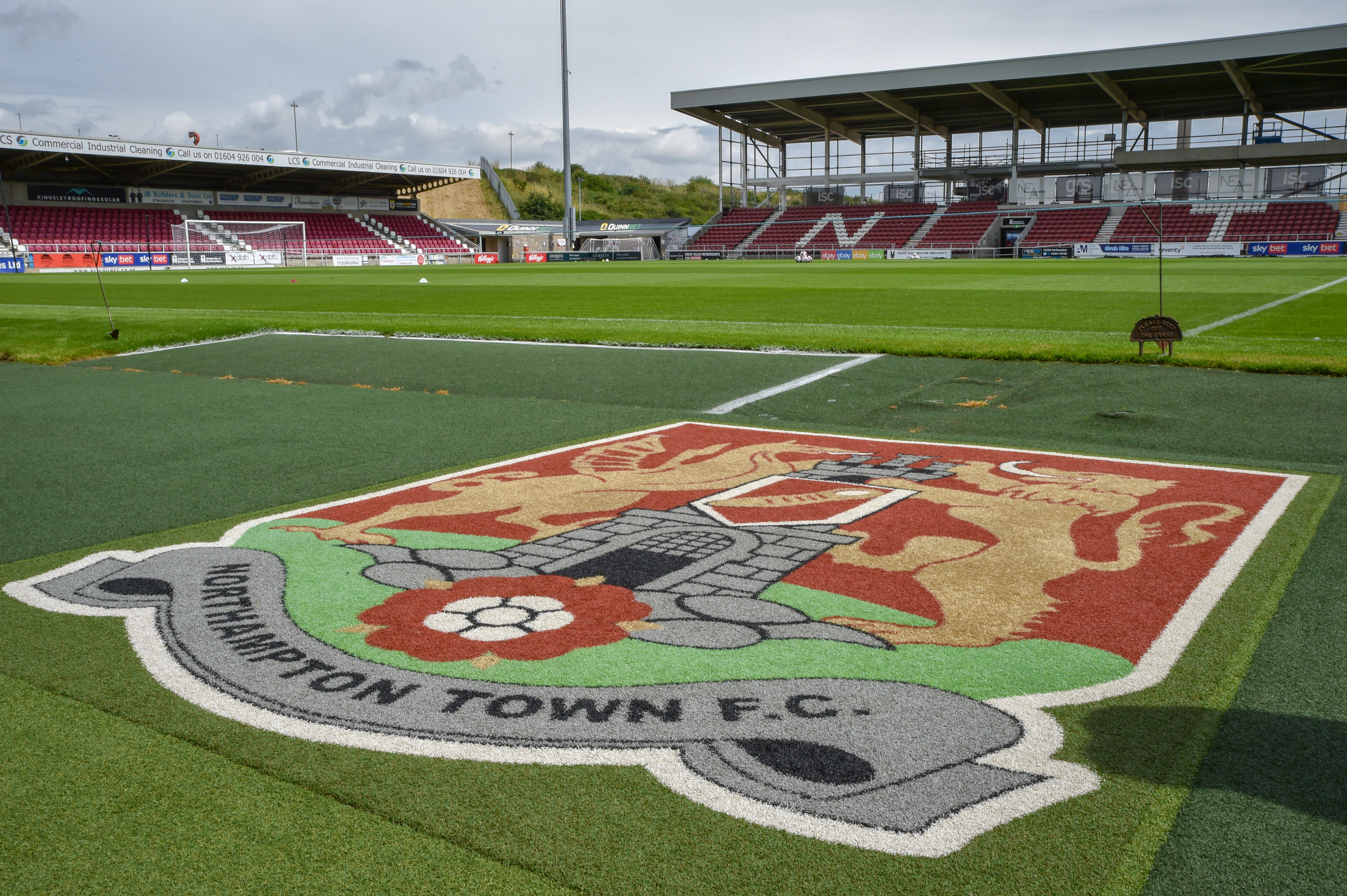 General view of Sixfields Stadium, home of Northampton Town