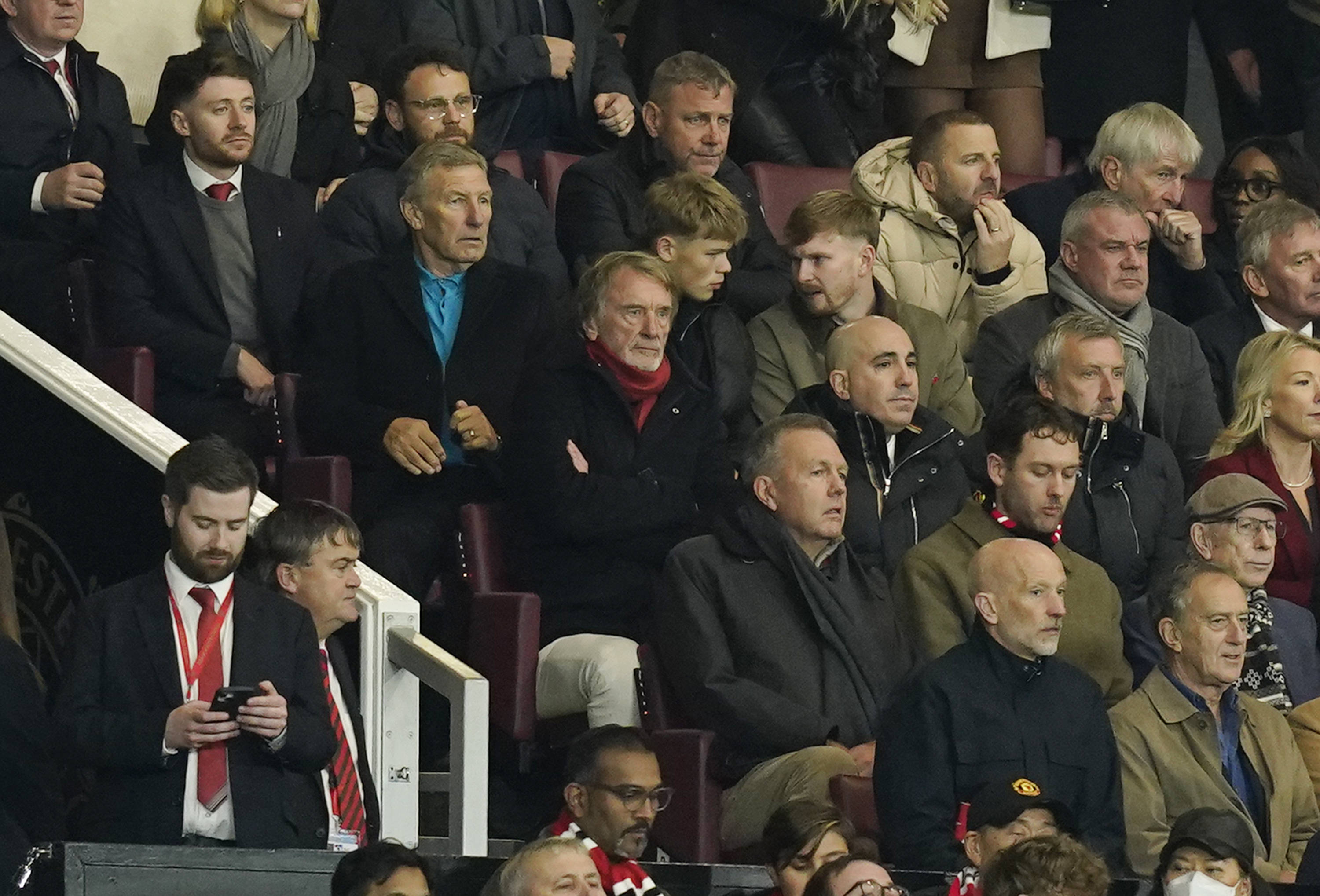 "Very shortly…" - Man Utd chief hints at fresh timeline for new £2bn stadium project in new update 1 Sir Jim Ratcliffe looks on at Old Trafford