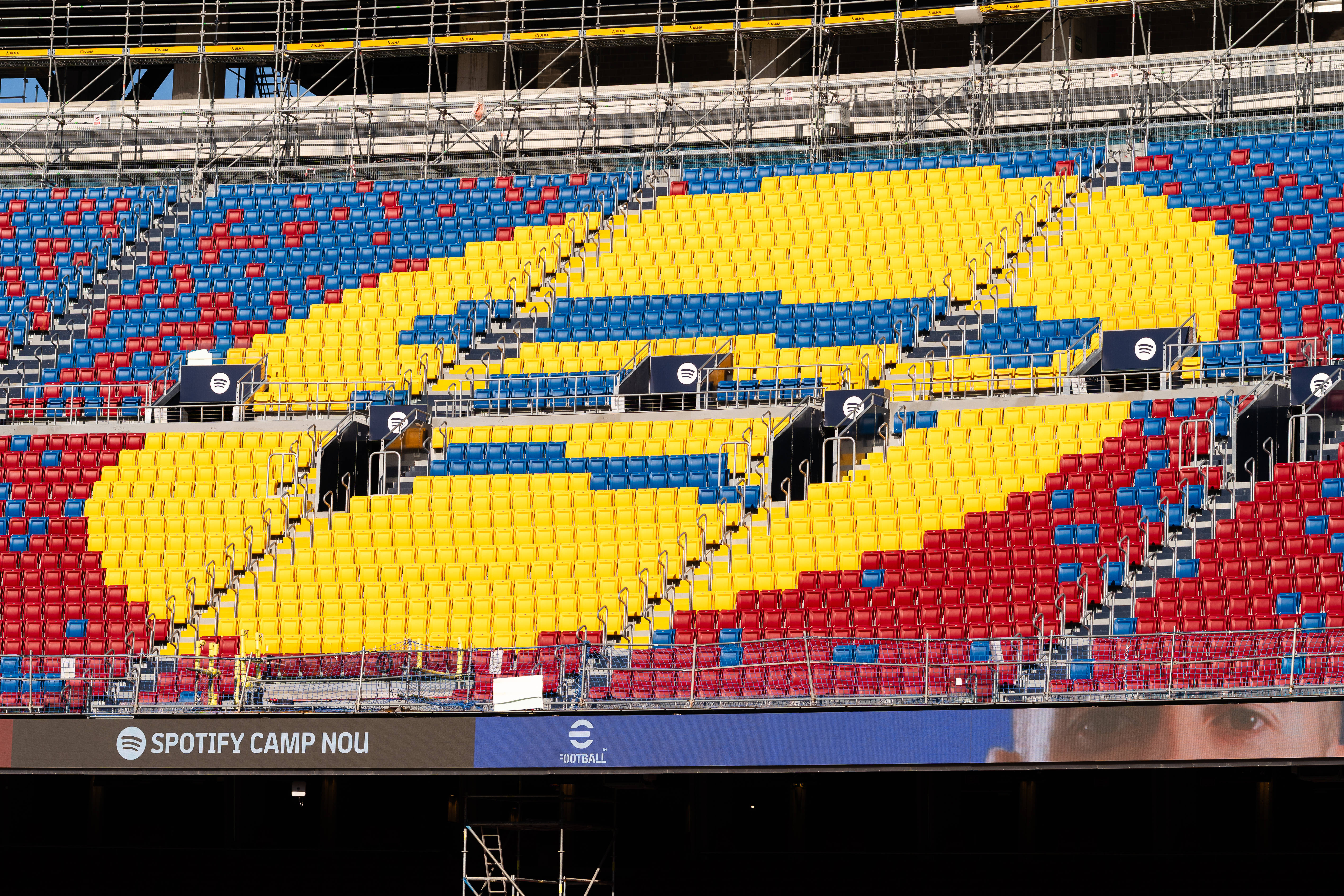 Gol Nord in Spotify Camp Nou, Barcelona