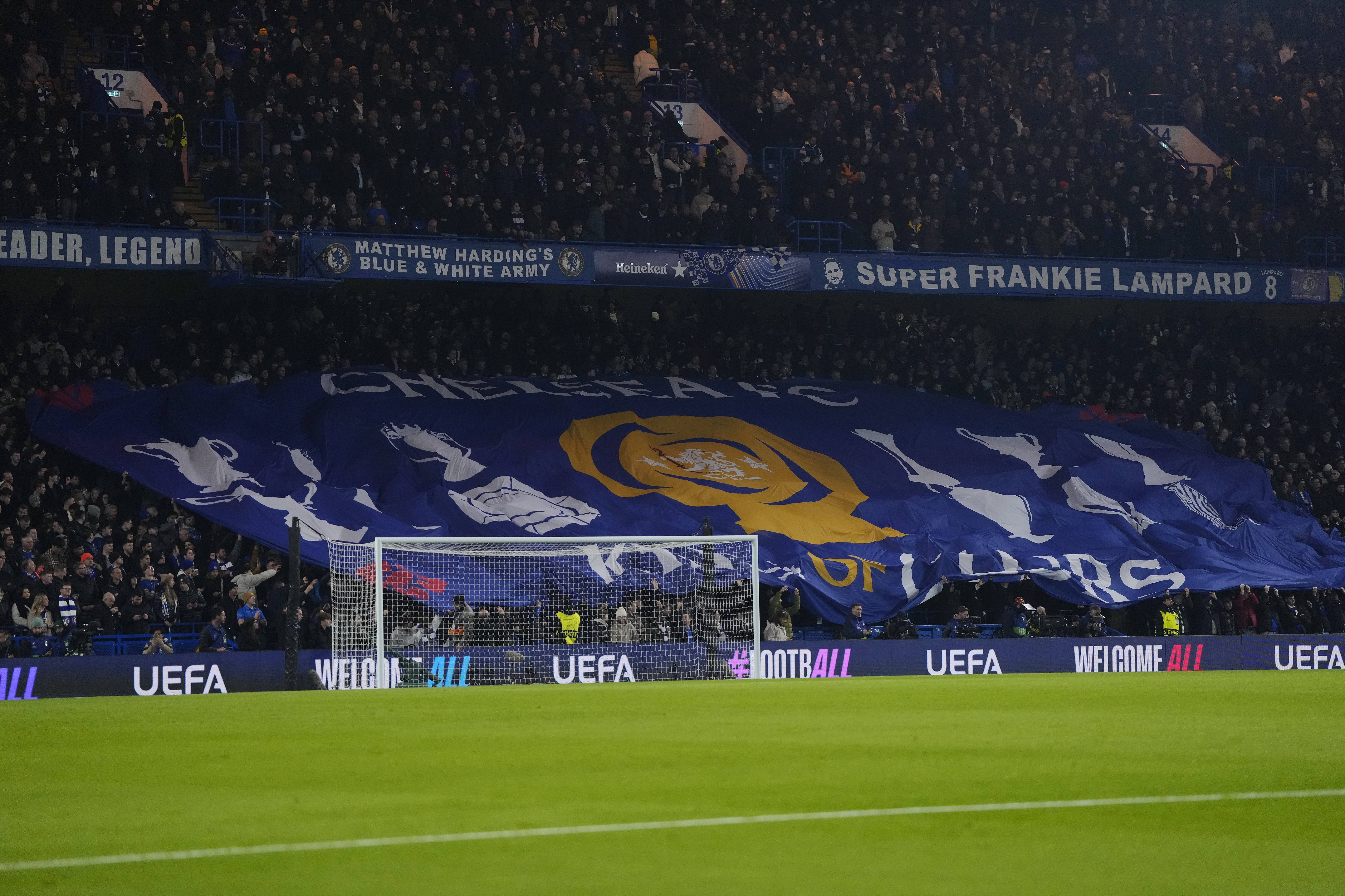 Best Stamford Bridge tifos and displays, including Chelsea&rsquo;s &ldquo;Pride of London&rdquo; dig at Arsenal
