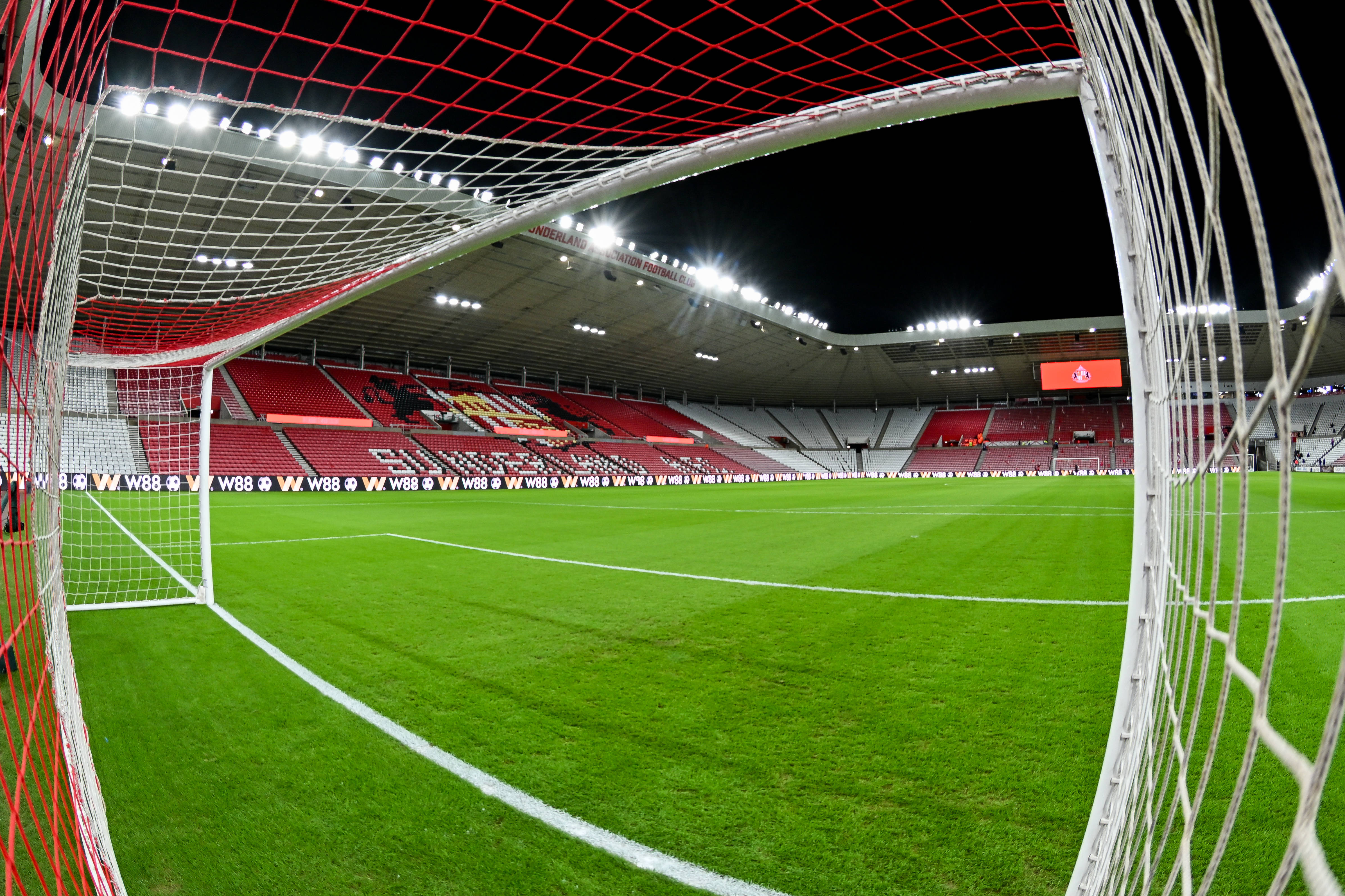 A general view inside of the Stadium of Light