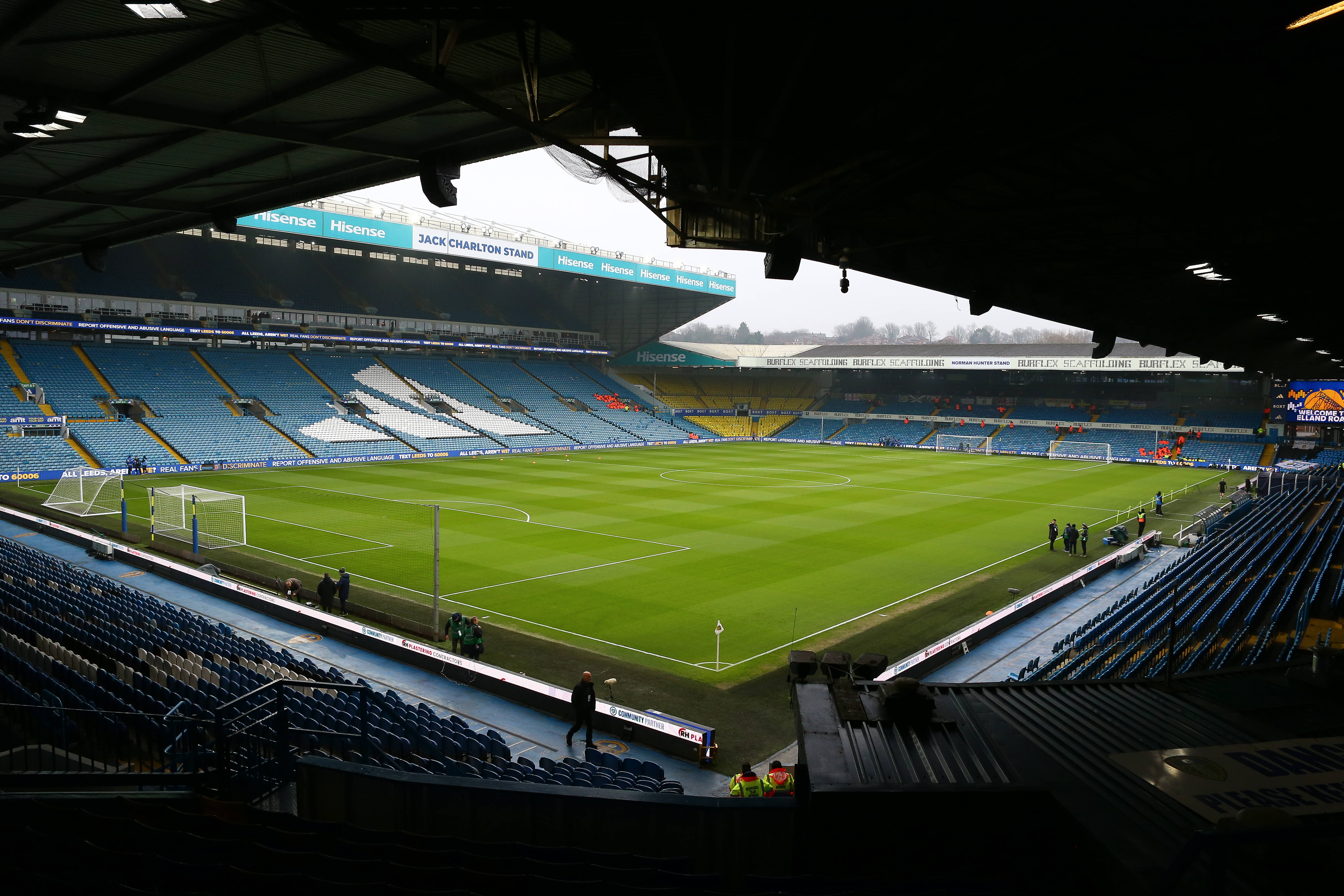 A general view of Elland Road