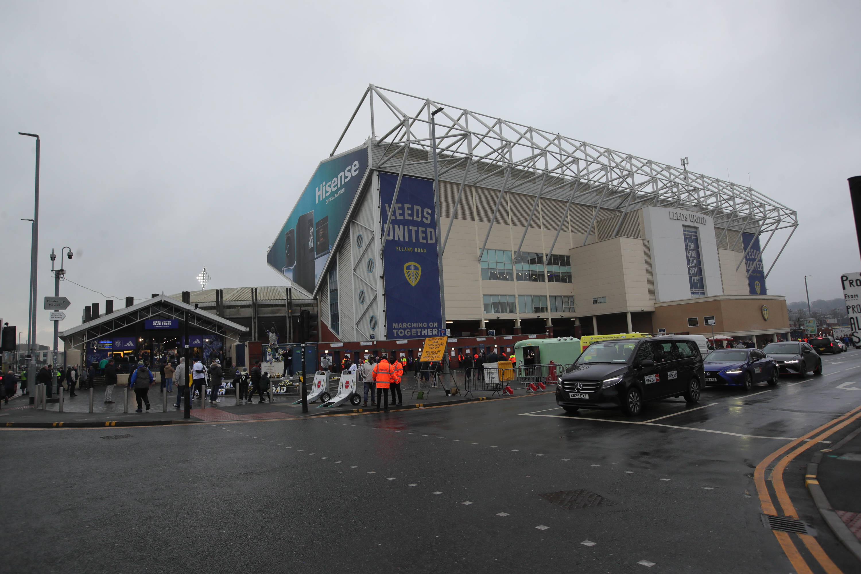 Leeds United warned Elland Road expansion is 'now or never' as club investor claim now emerges 1 A general view outside of Elland Road