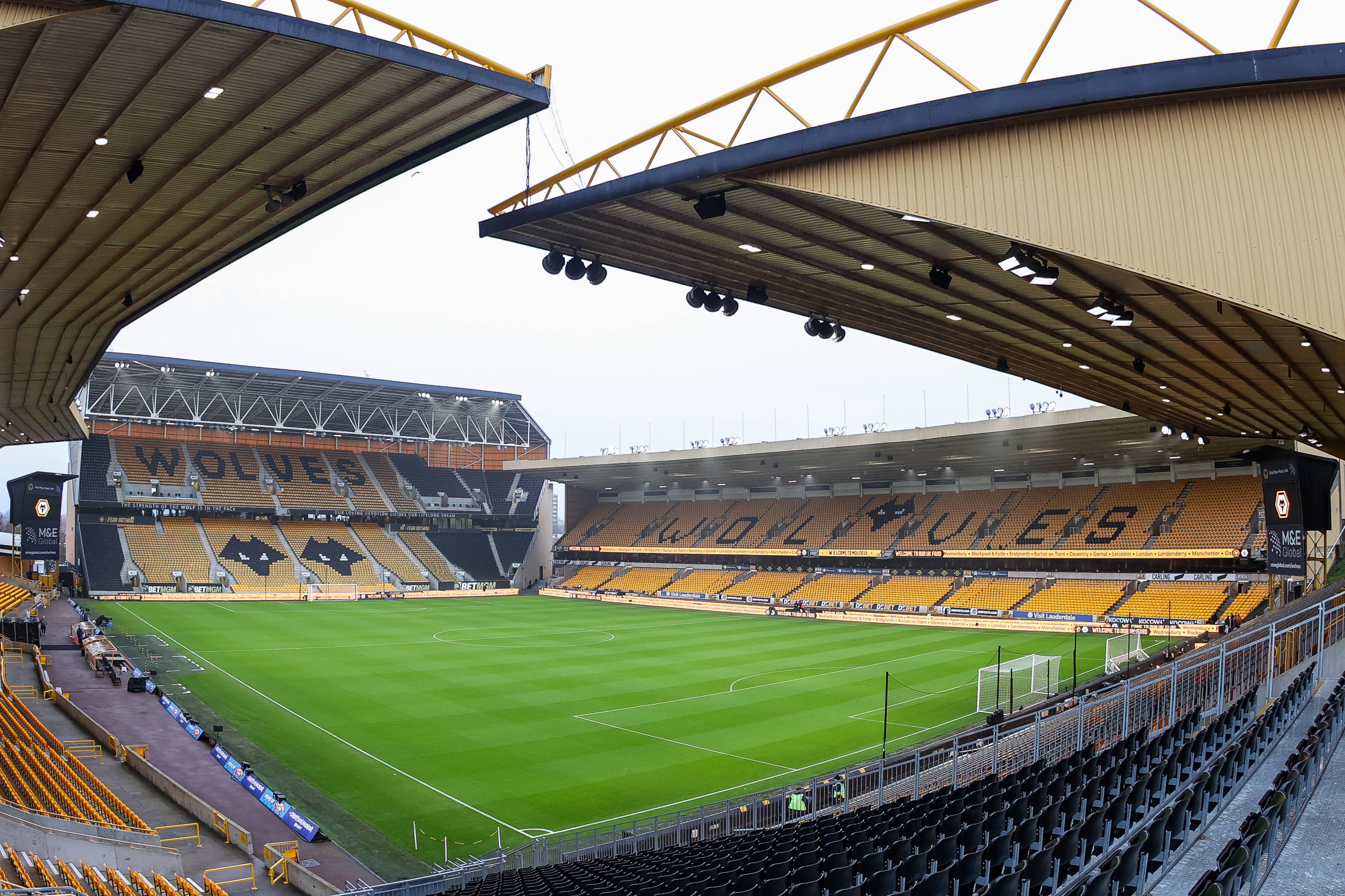 View of Molineux Stadium
