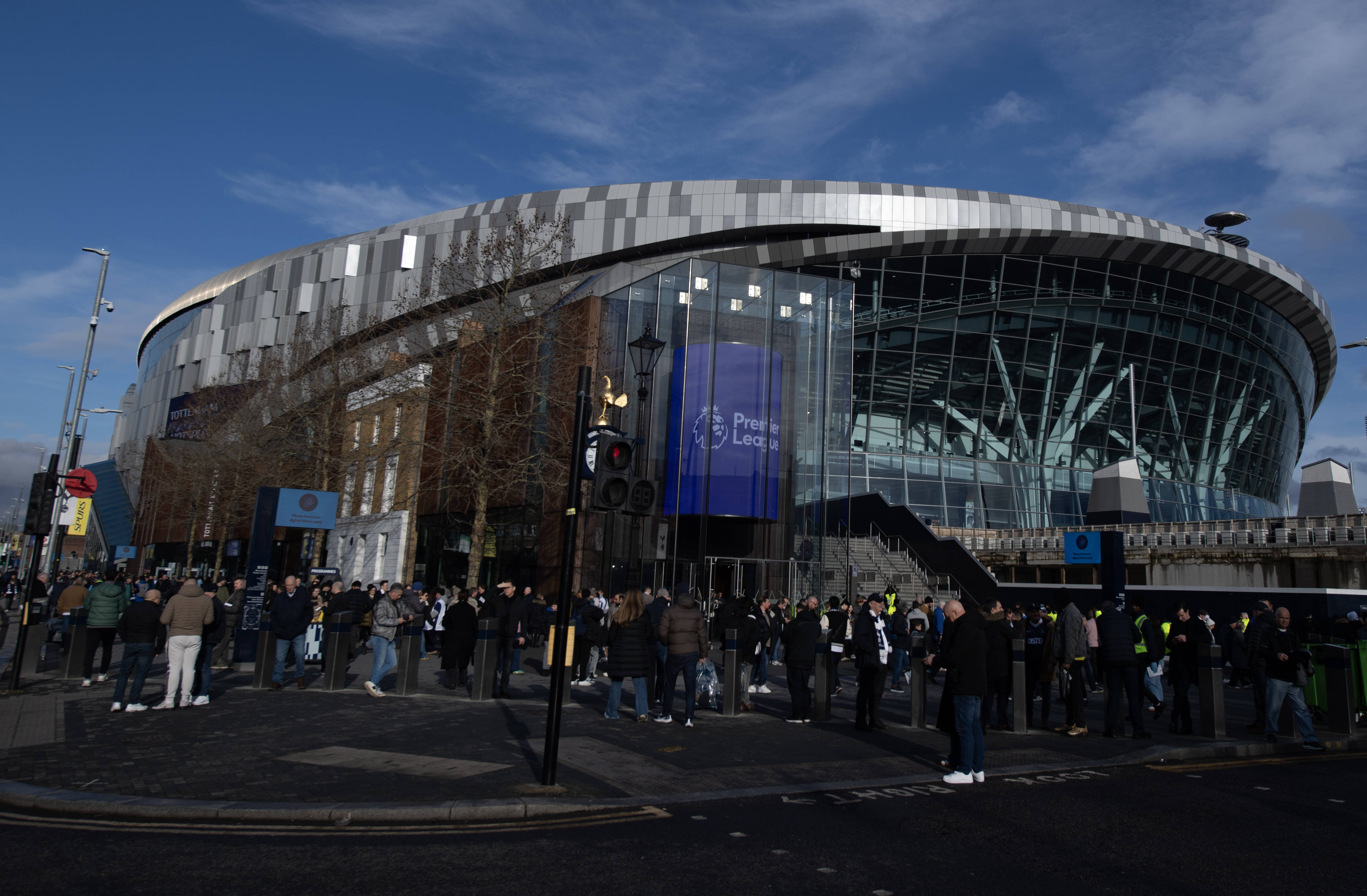 General view outside of the Tottenham Hotspur Stadium