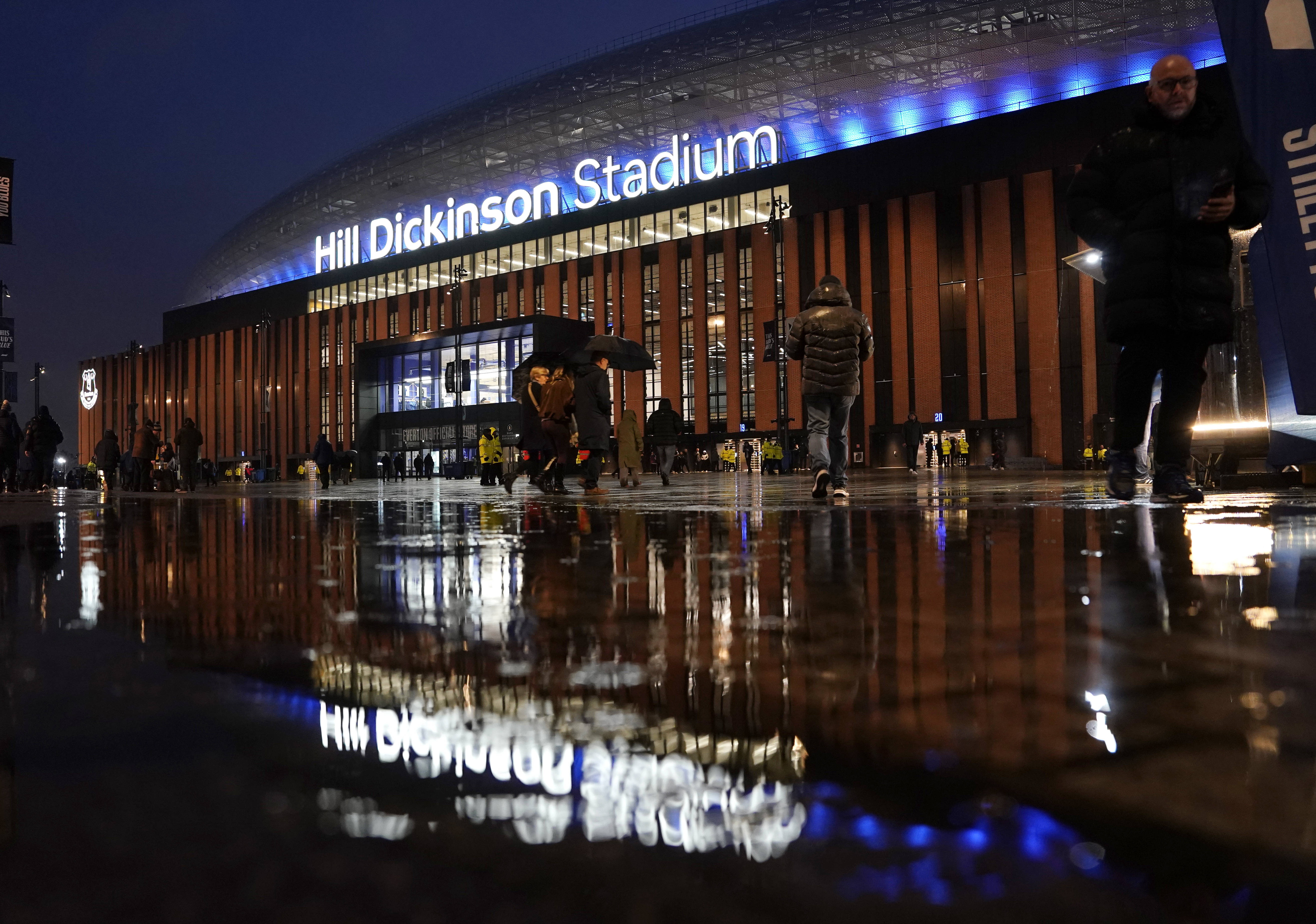 General view outside the Hill Dickinson Stadium