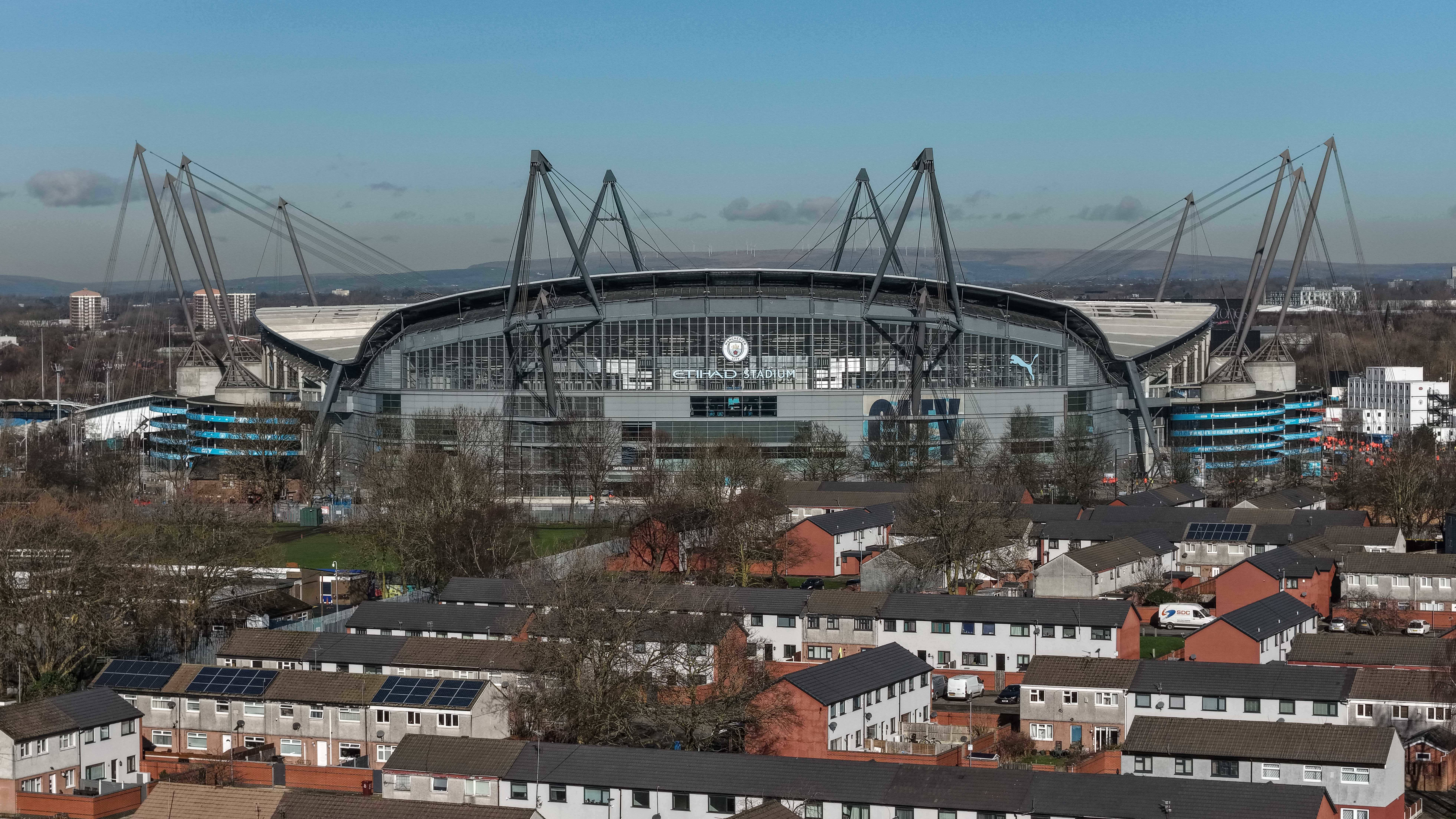 How to get to Etihad Stadium in 2026: Best ways for fans to travel to the home of Man City 1 An aerial view of Etihad Stadium
