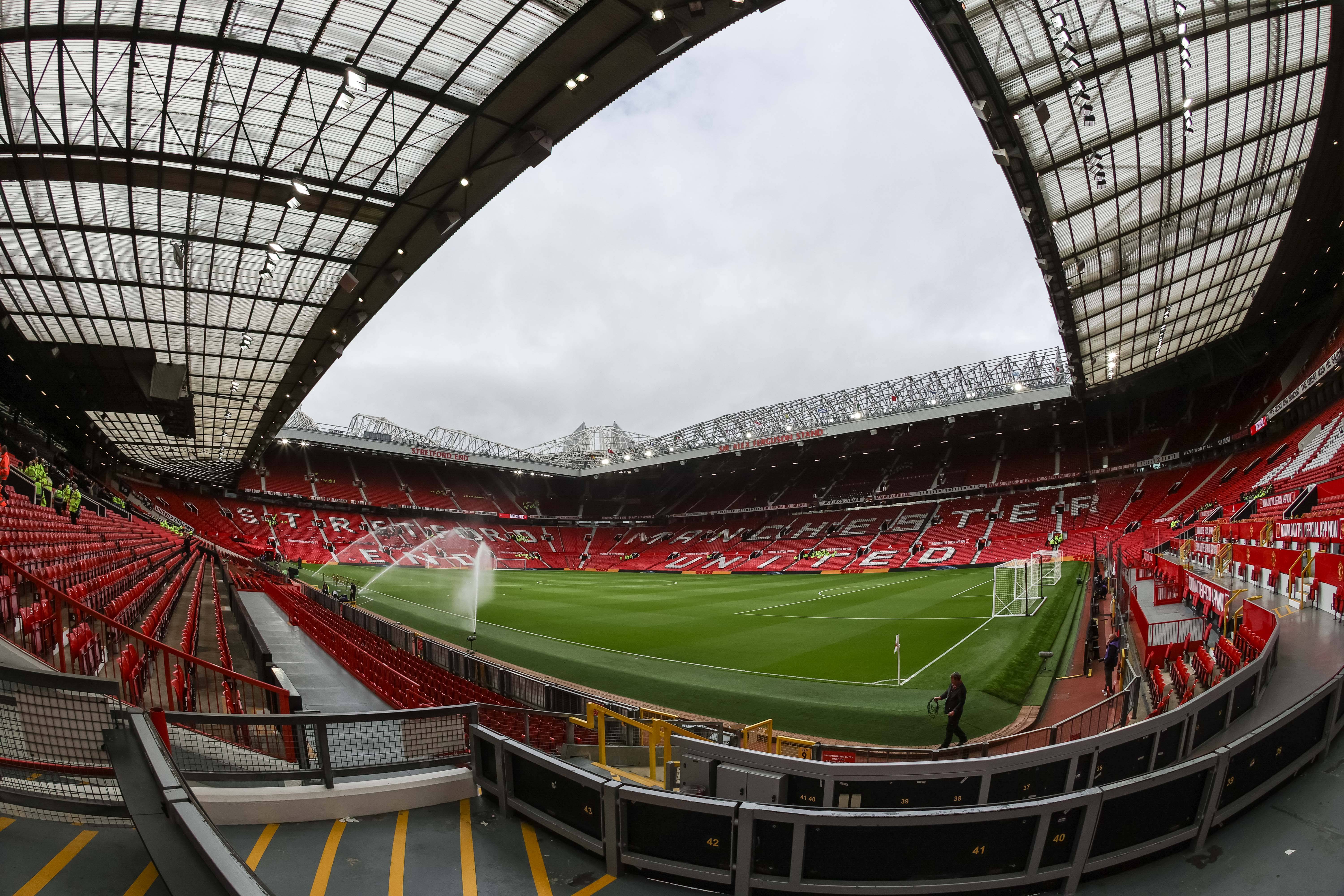 View inside Old Trafford