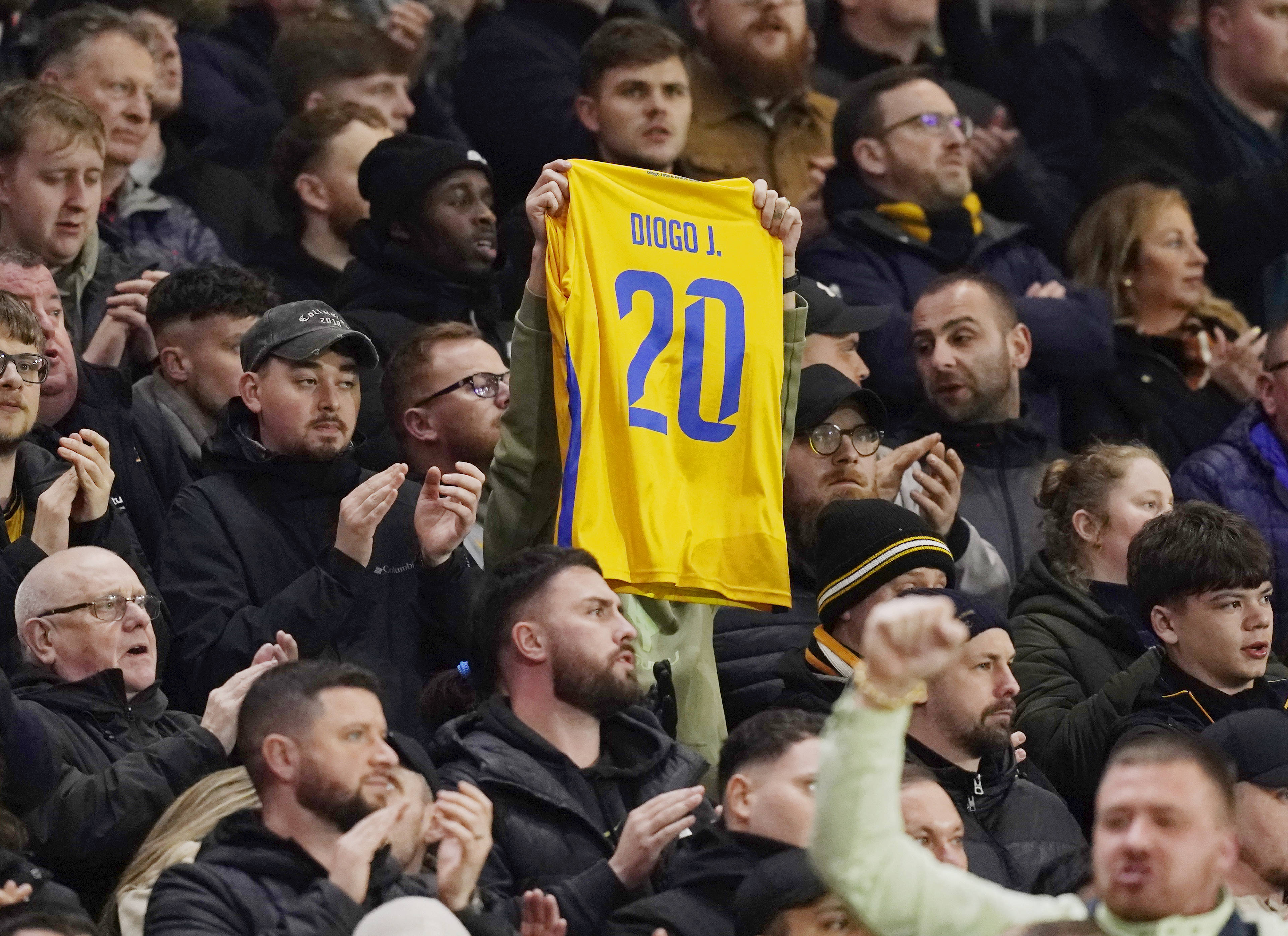 Wolves and Liverpool fans remember Diogo Jota who played for both clubs before his tragic death