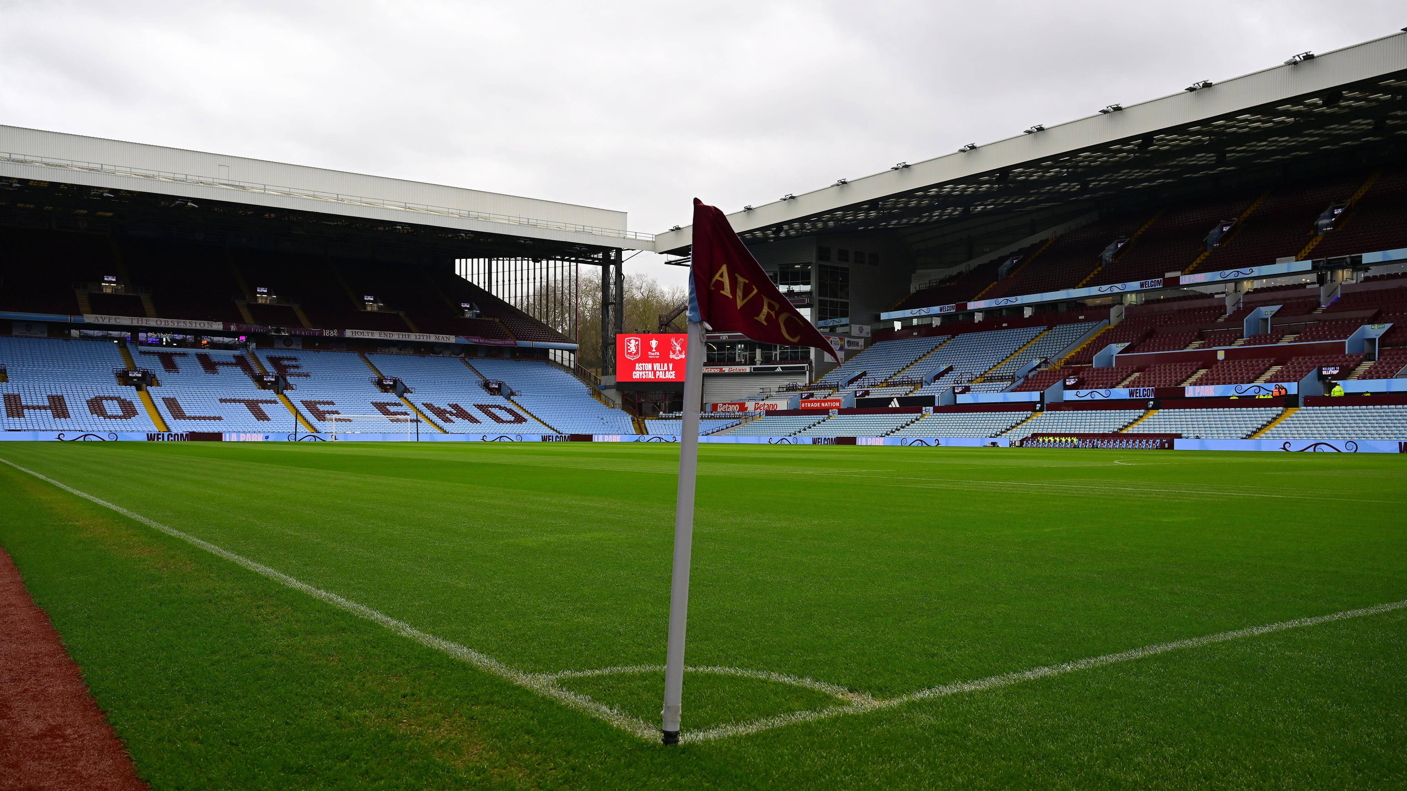 View of Villa Park