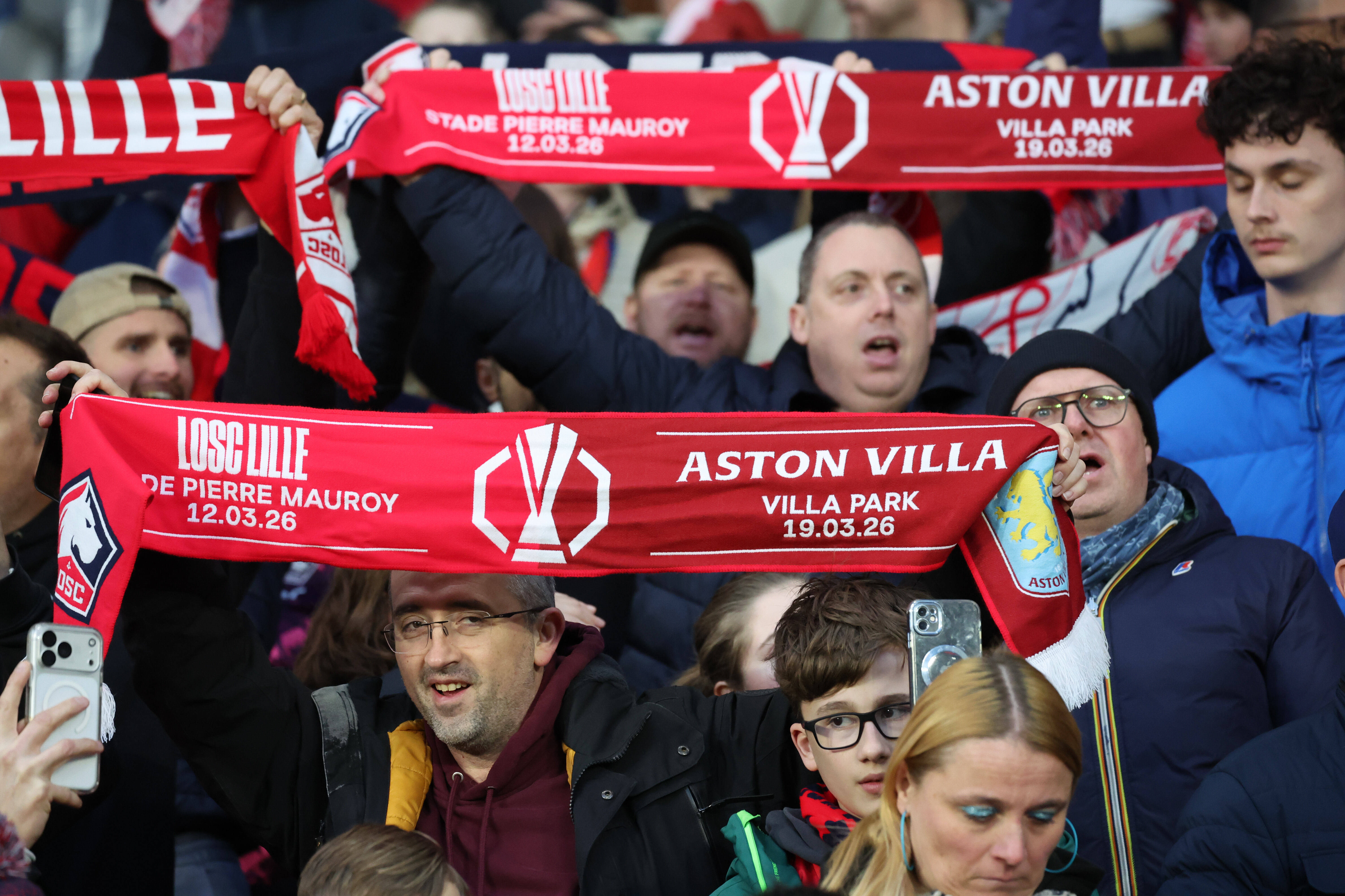 Watch &ldquo;shocking&rdquo; scenes as Aston Villa supporters tasered and denied entry before Lille clash