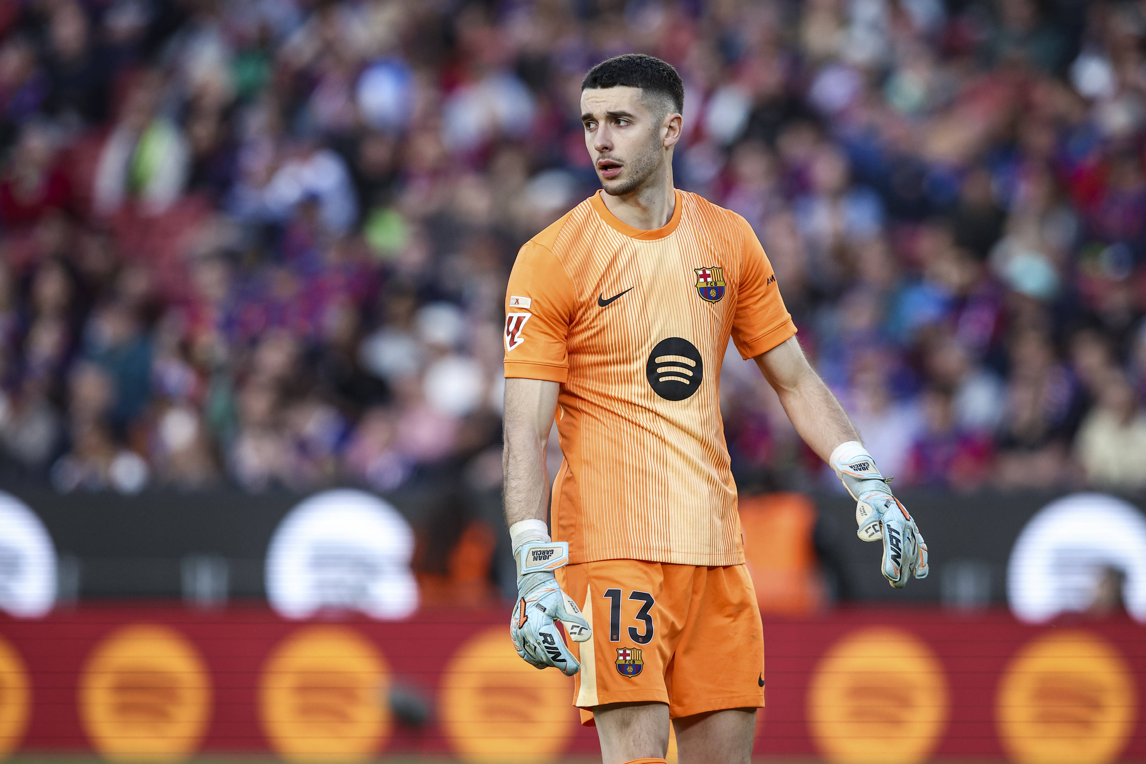 Joan Garcia of FC Barcelona