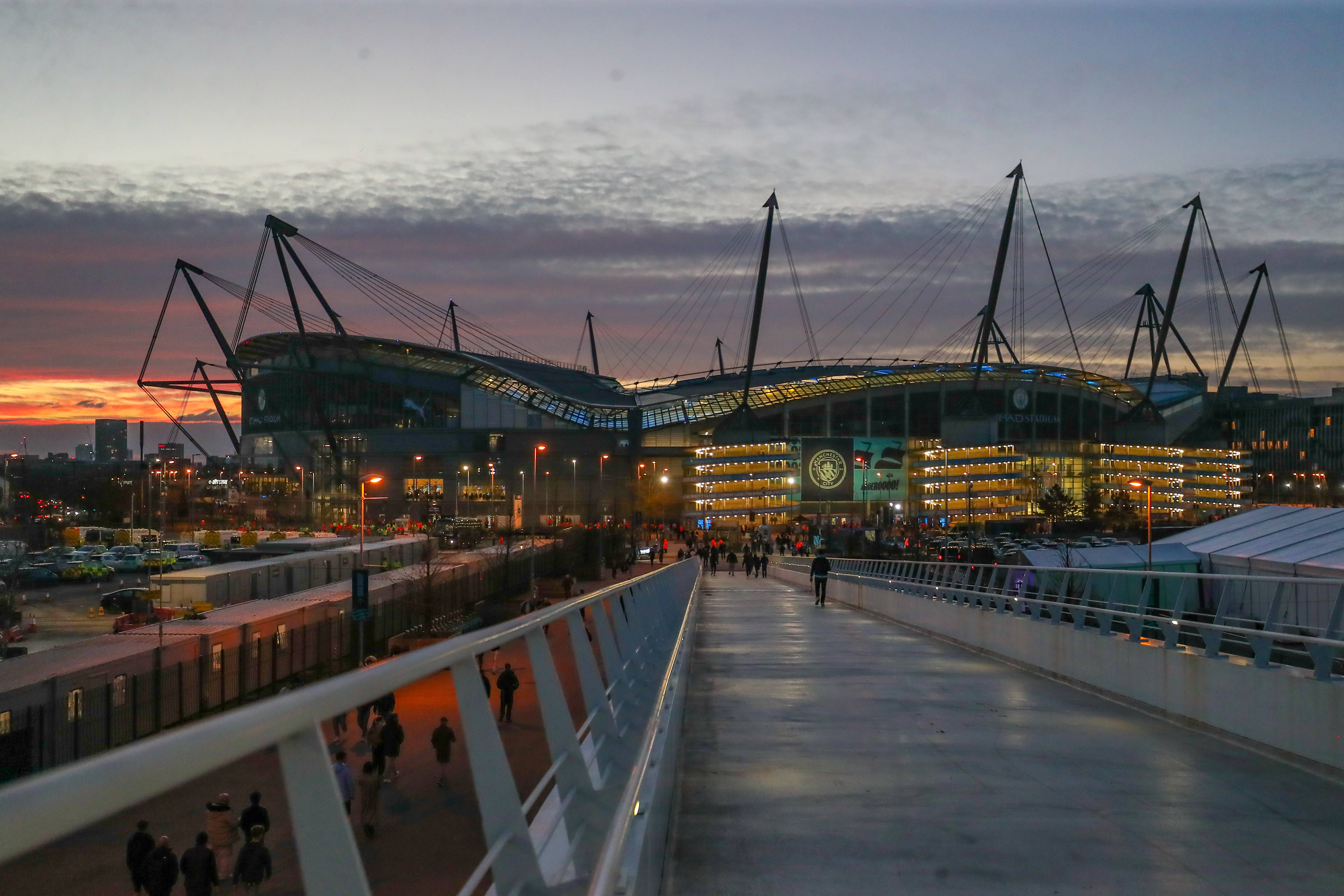 How Man City&rsquo;s major North Stand expansion is getting on as new Etihad Stadium drone footage emerges