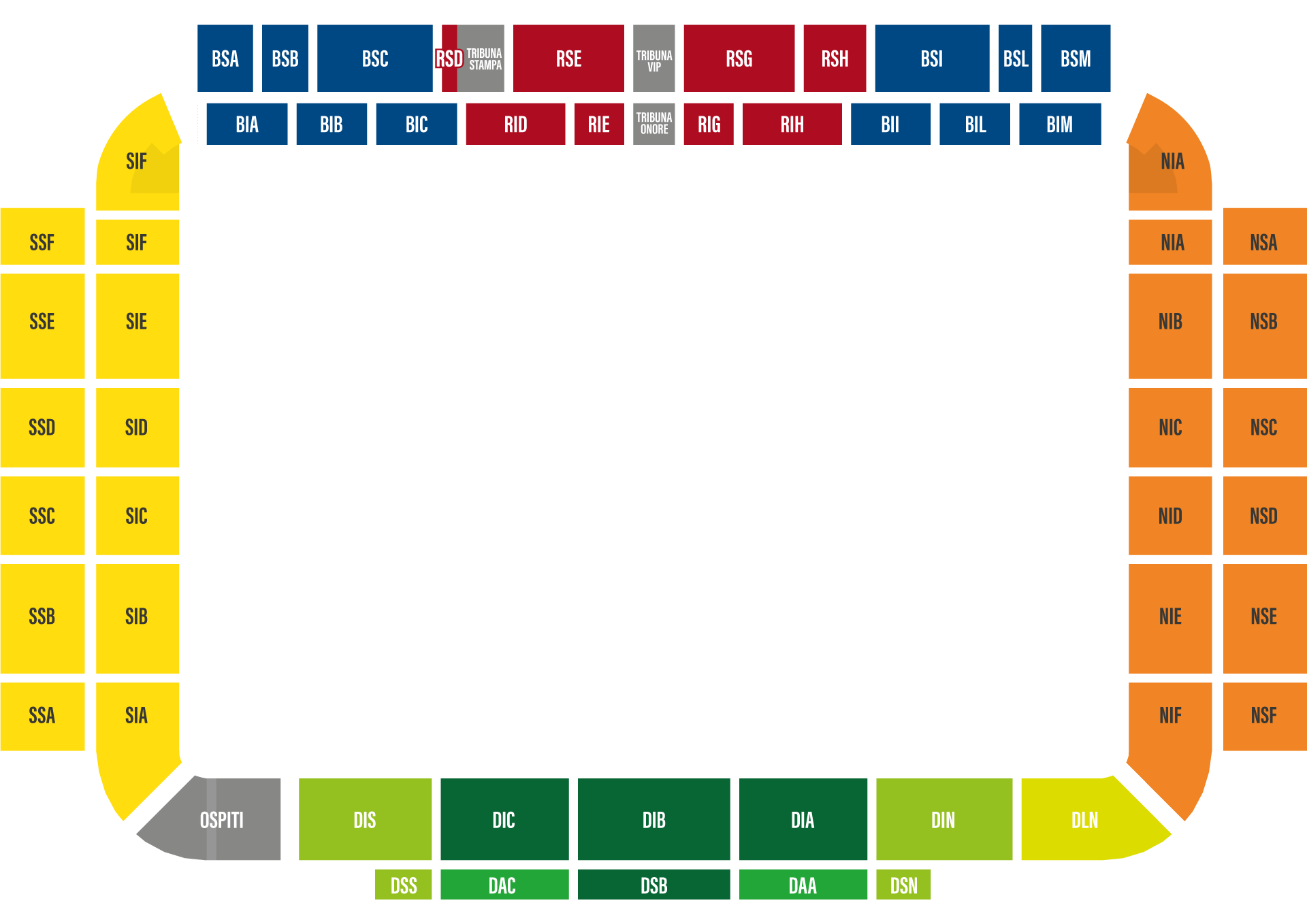 Ground Layout of Cagliari