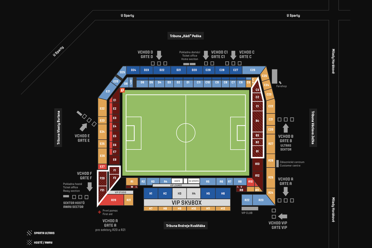epet ARENA layout